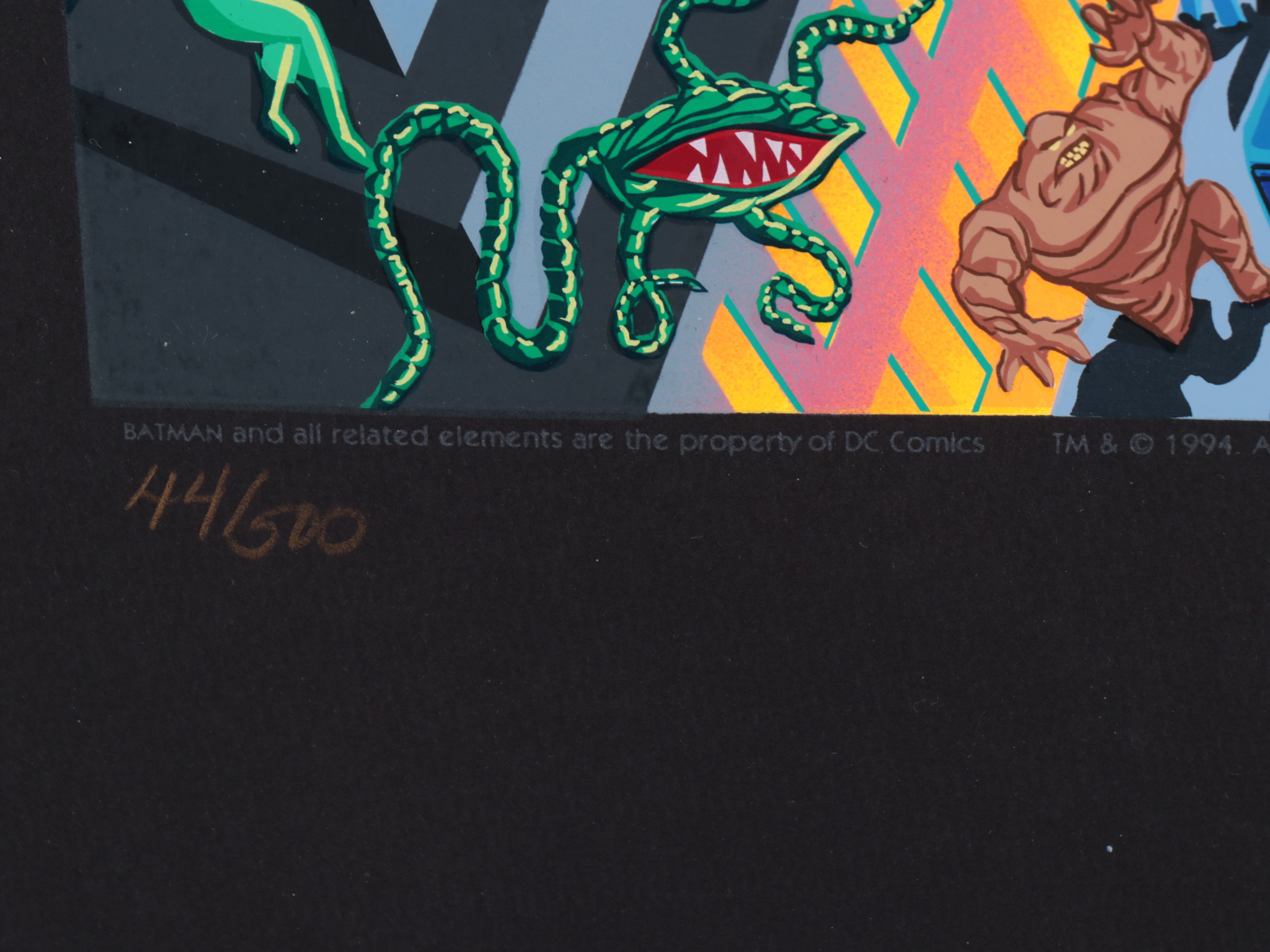 Melanie Taylor Kent Serigraph "Batman," 1994