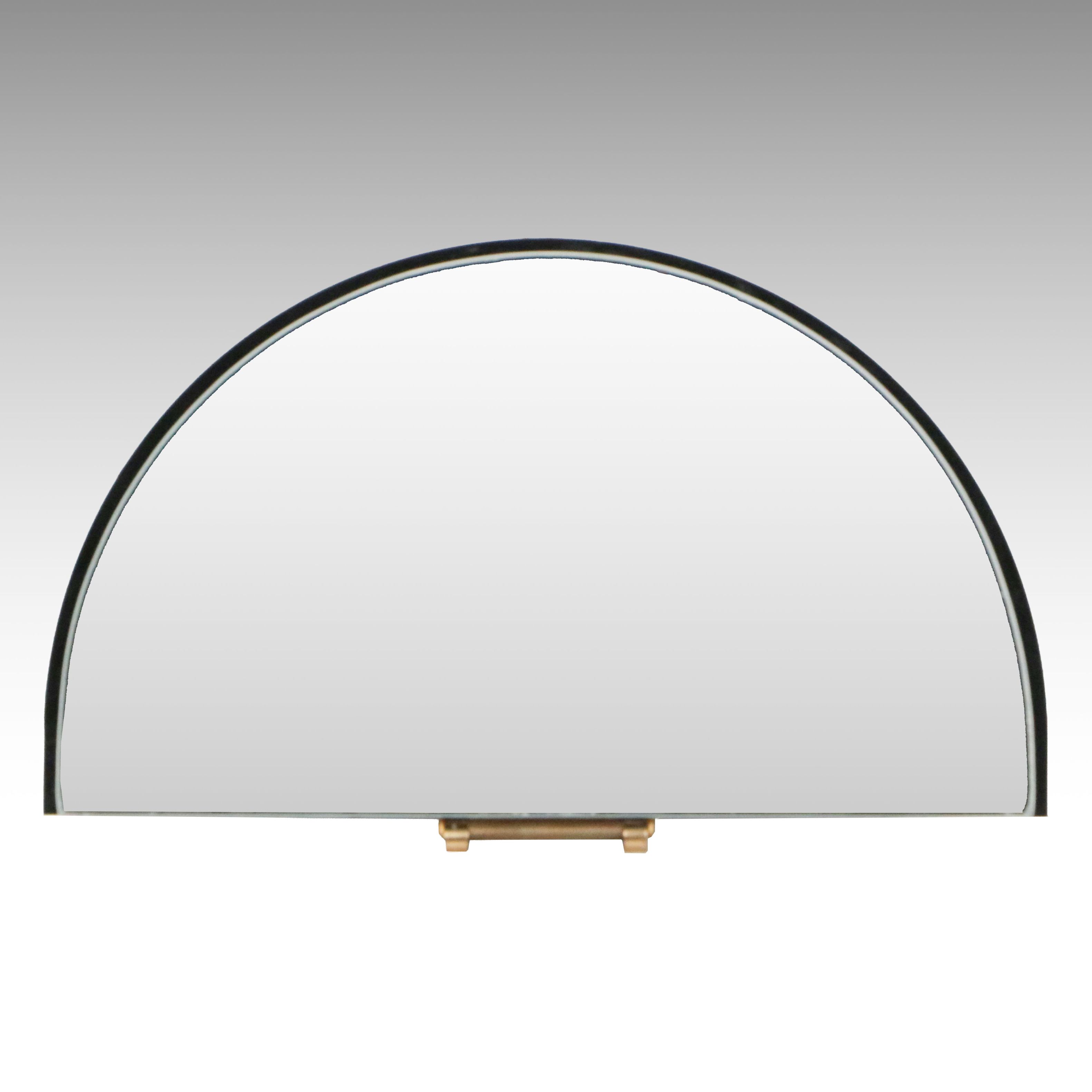 Erté Patinated Bronze Sculptural Mirror "Transcendence," 1984