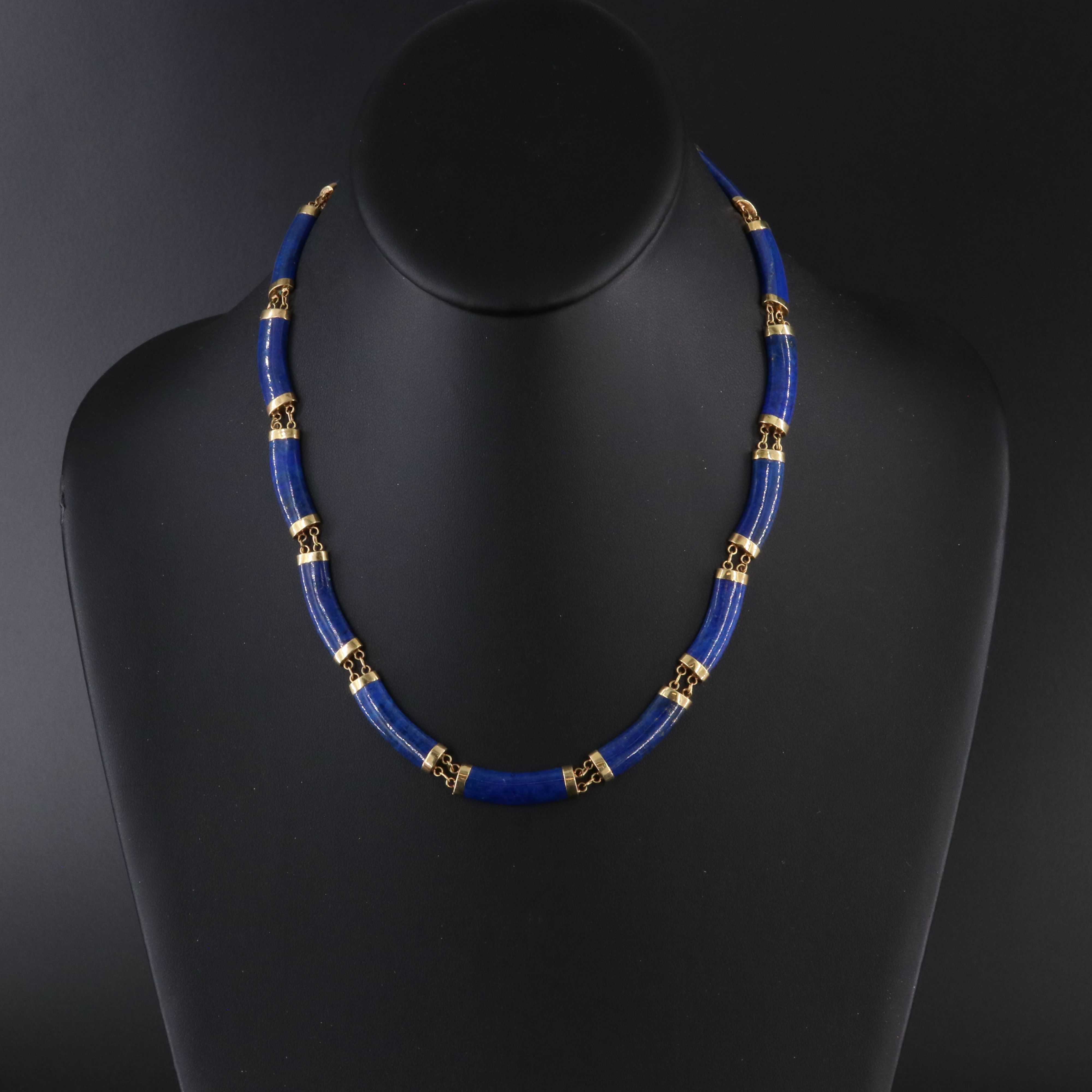 14K Lapis Lazuli Necklace