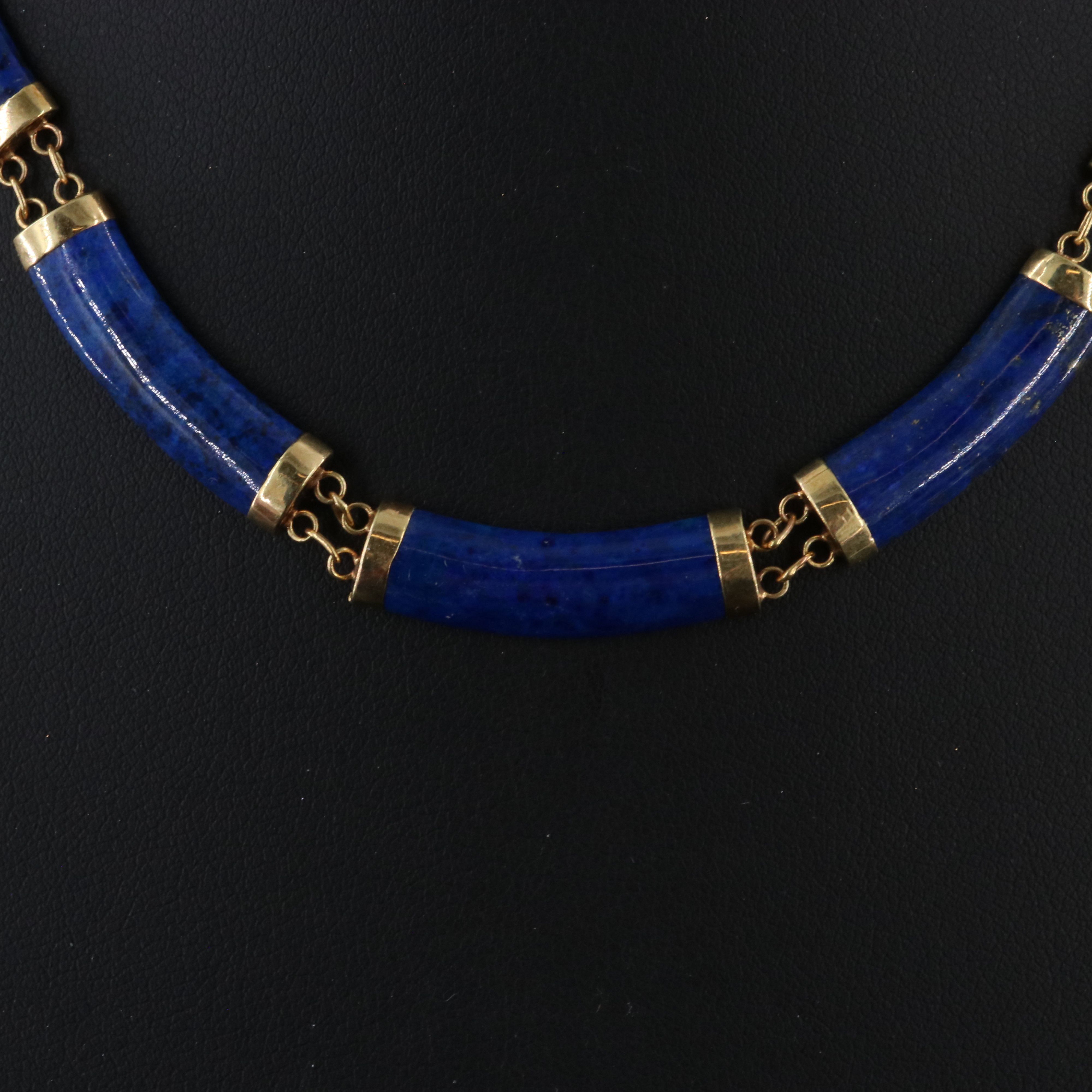 14K Lapis Lazuli Necklace