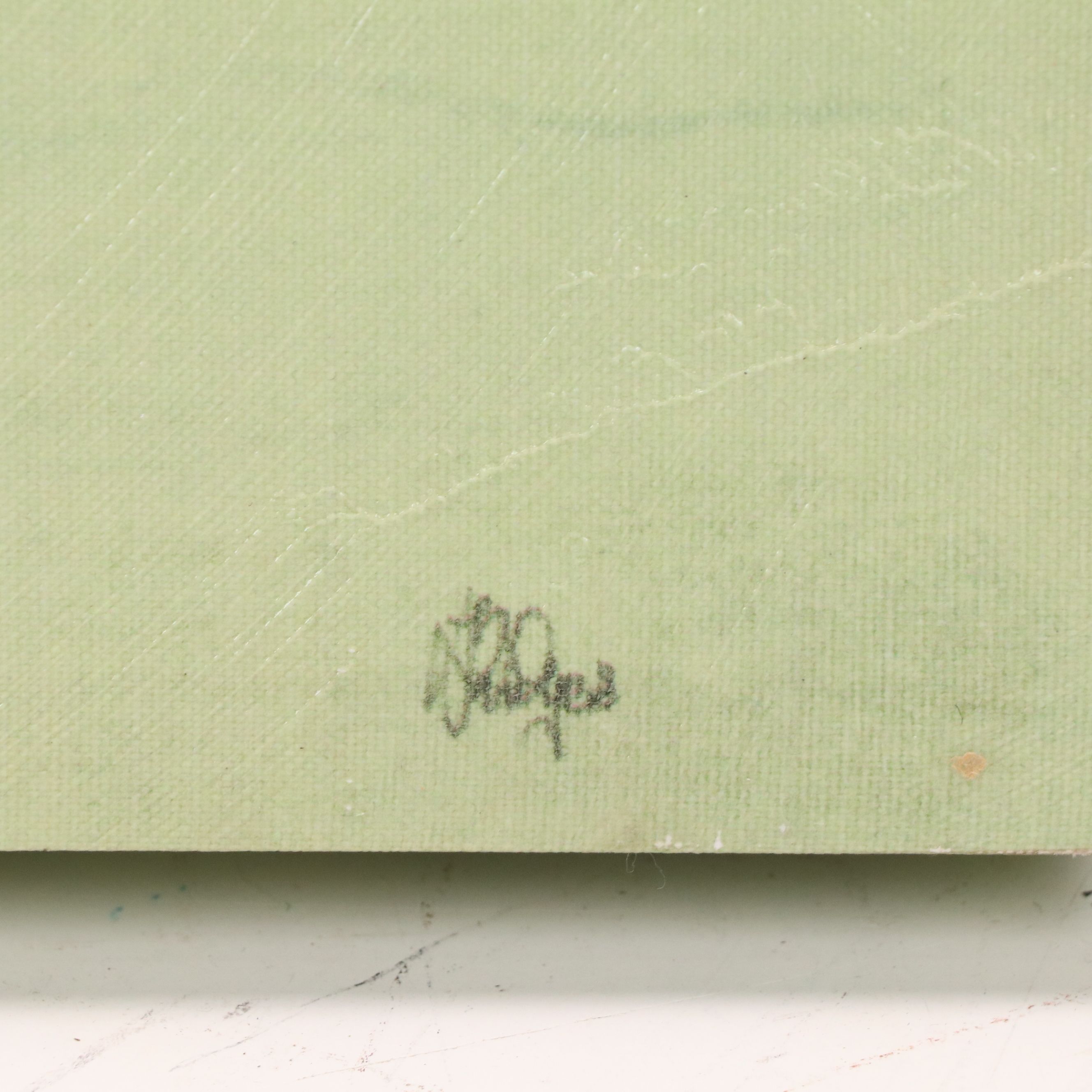 Gicleé on Canvas of Sailboats, 21st Century