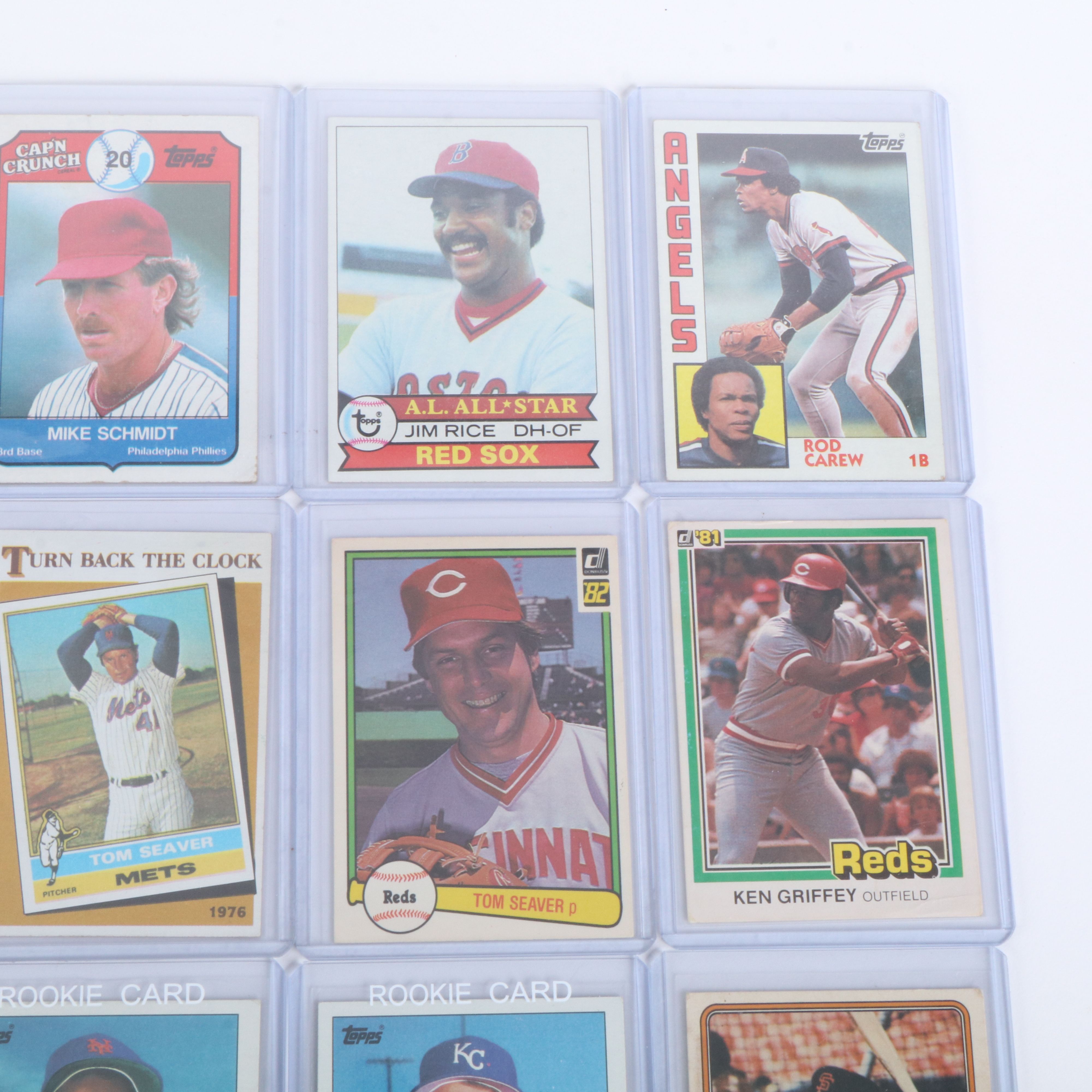 Topps with Other Baseball Cards Featuring Doc Gooden and Alex Rodriguez Rookies