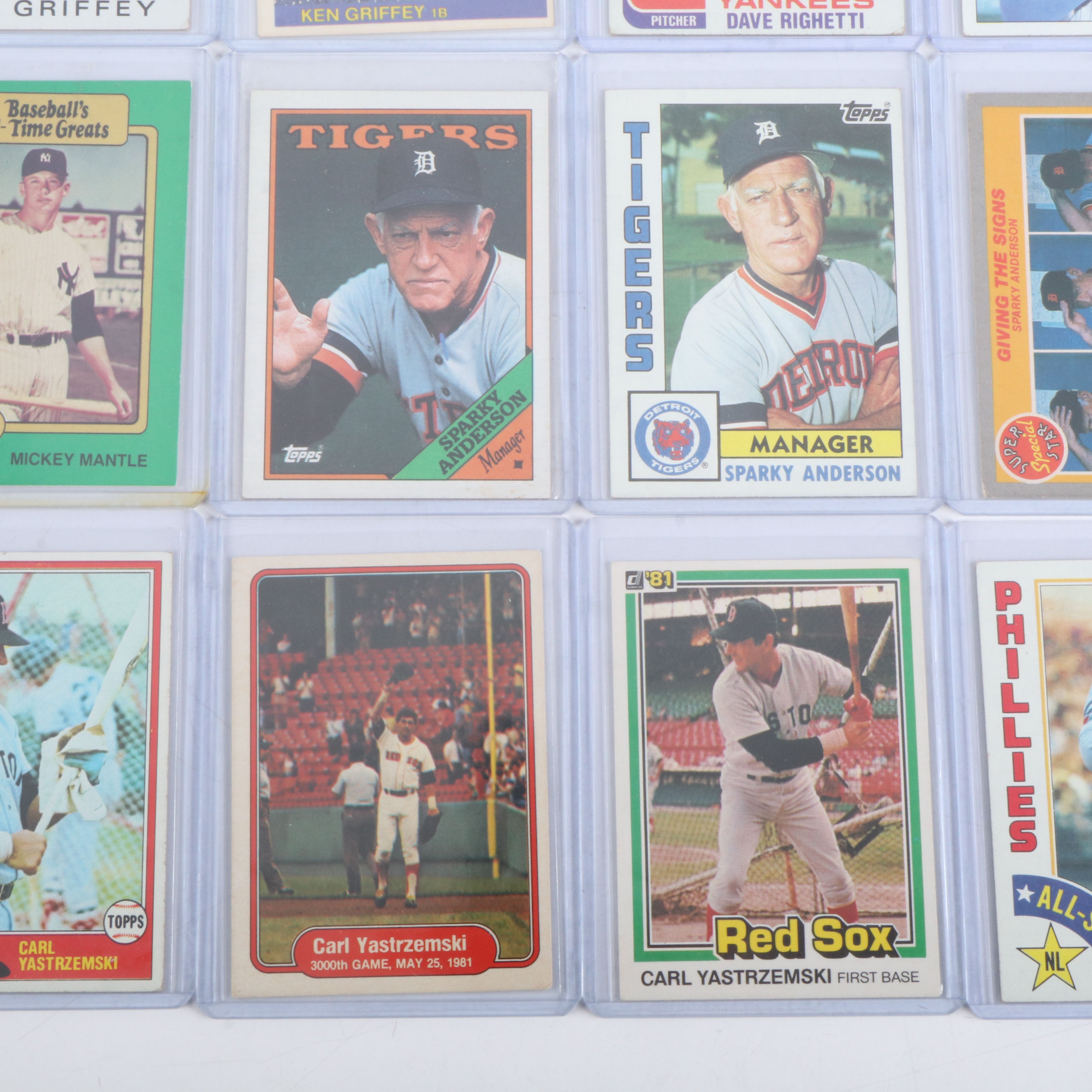 Topps with Other Baseball Cards Featuring Doc Gooden and Alex Rodriguez Rookies