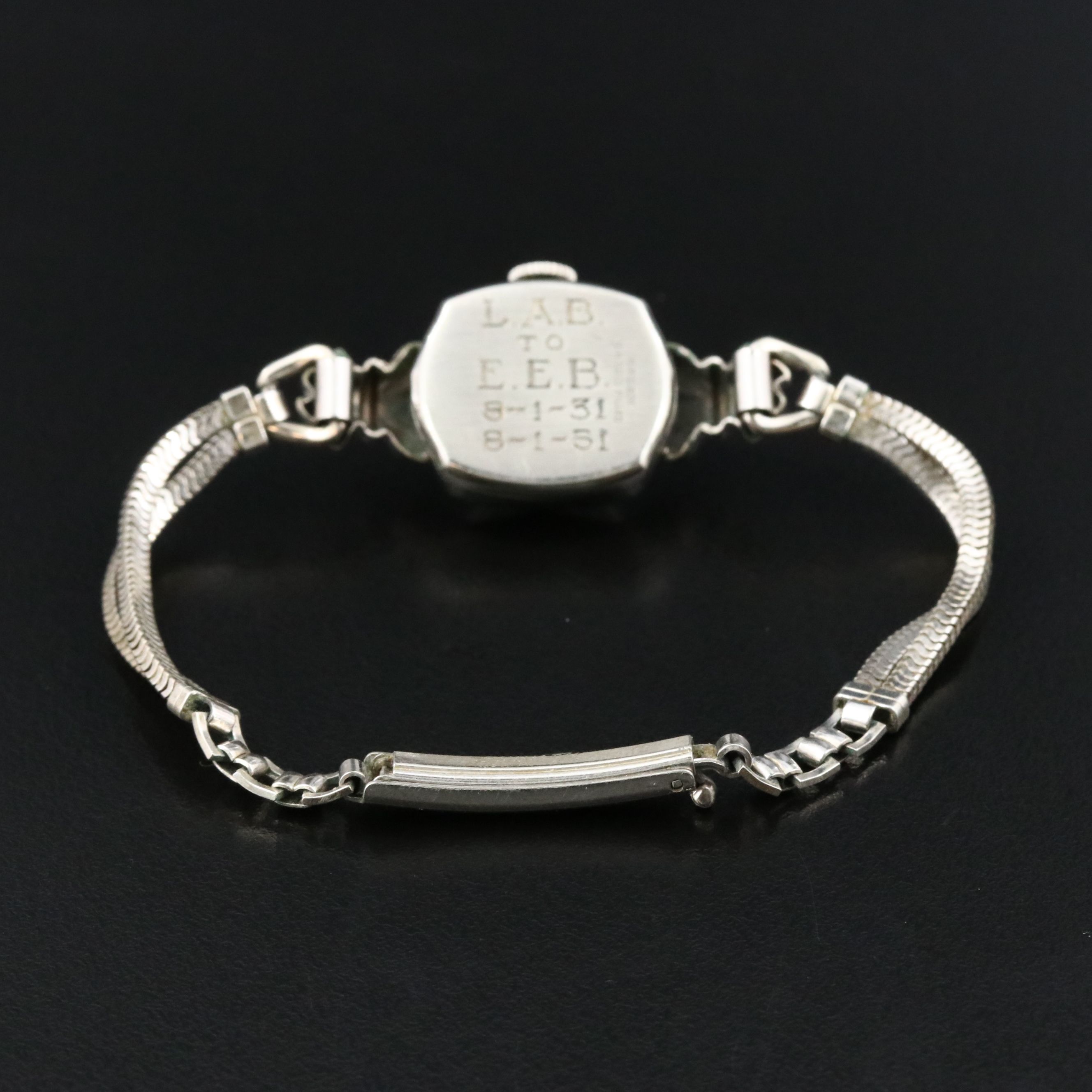 Gruen Veri-Thin Diamond Accented Gold-Filled Watch