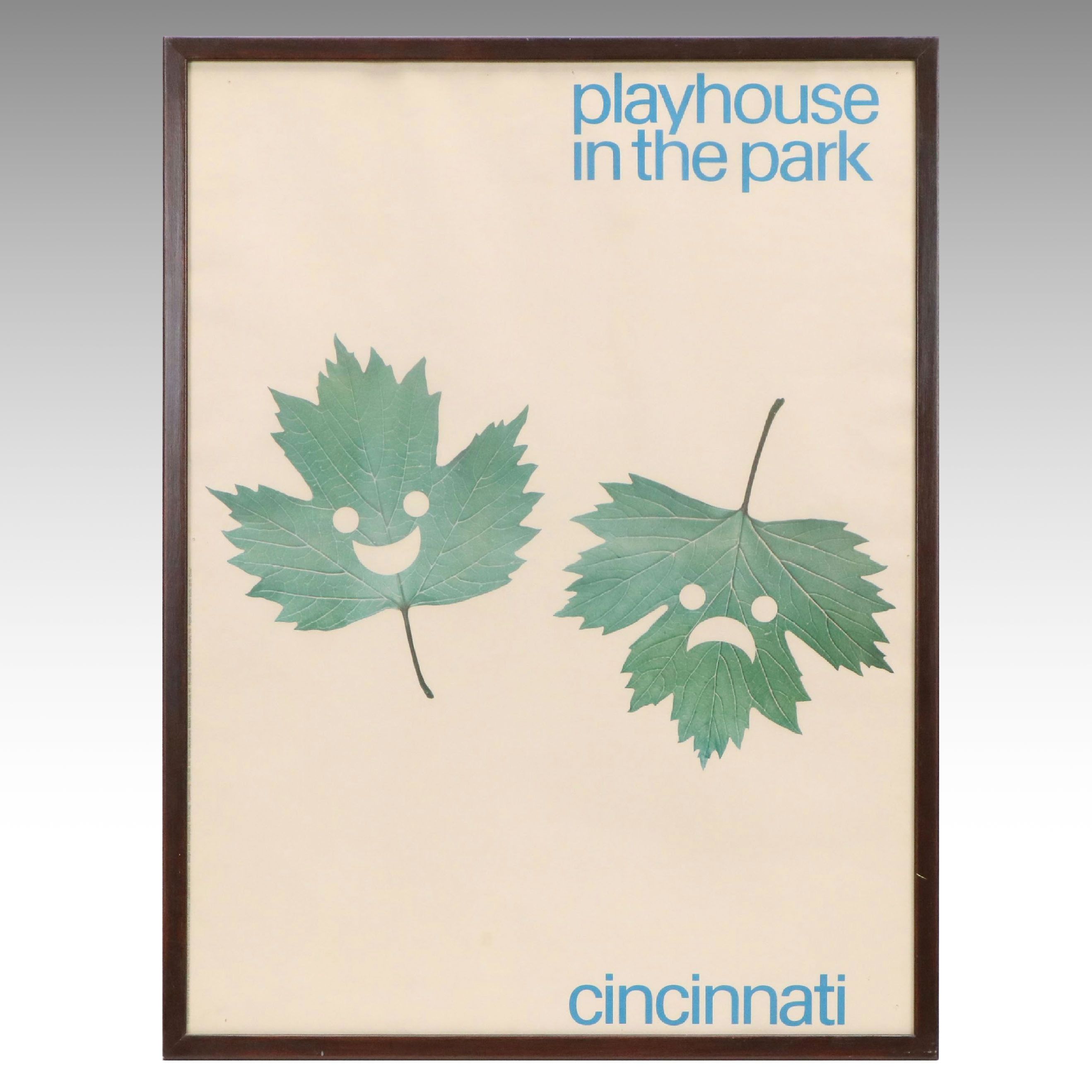 Bill Sonntag Offset Lithograph "Playhouse in the Park: Cincinnati," 20th Century