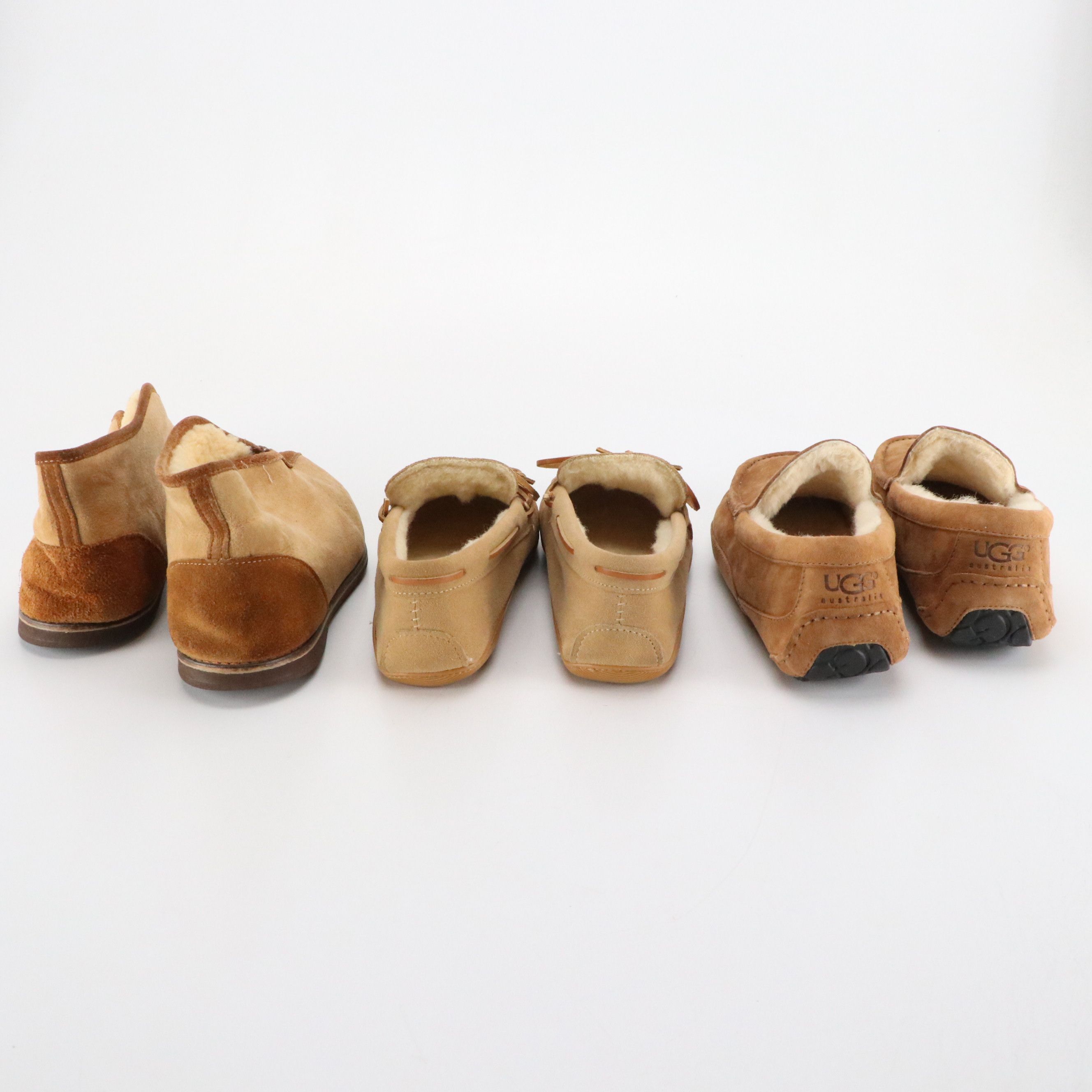 Men's UGG Sheepskin and Suede, Slippers International and Other Slippers W/ Box