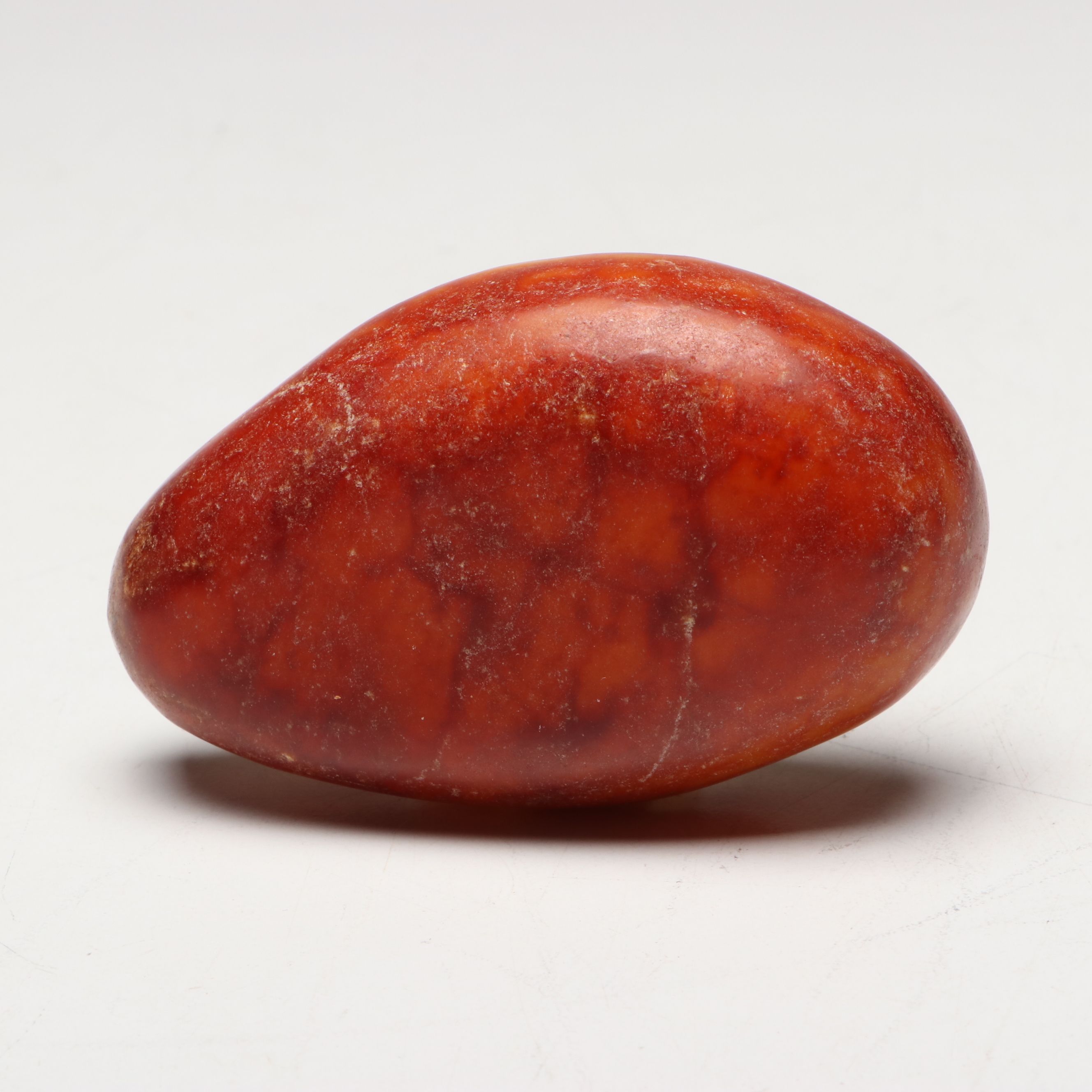 Chinese Egg-Shaped Jadeite Carving