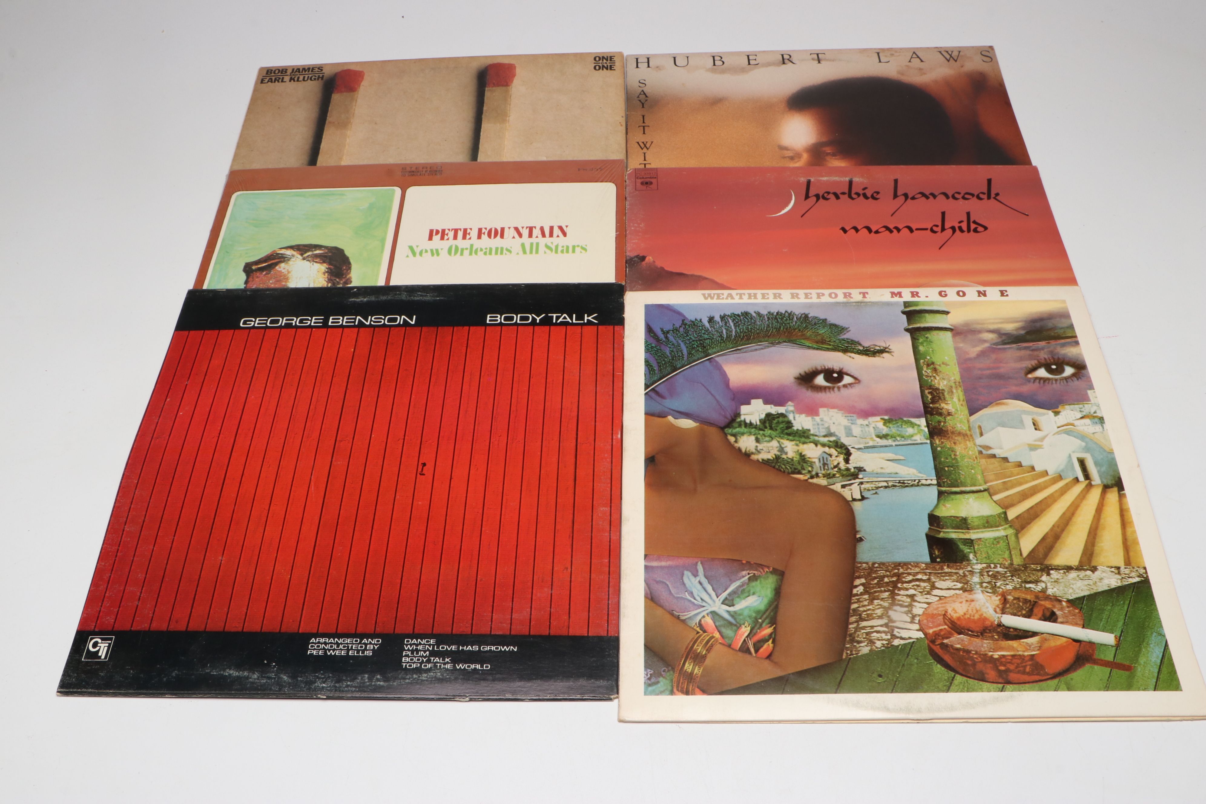 Marilyn Monroe, George Benson, Blues and More Vinyl Records, Late 20th C.