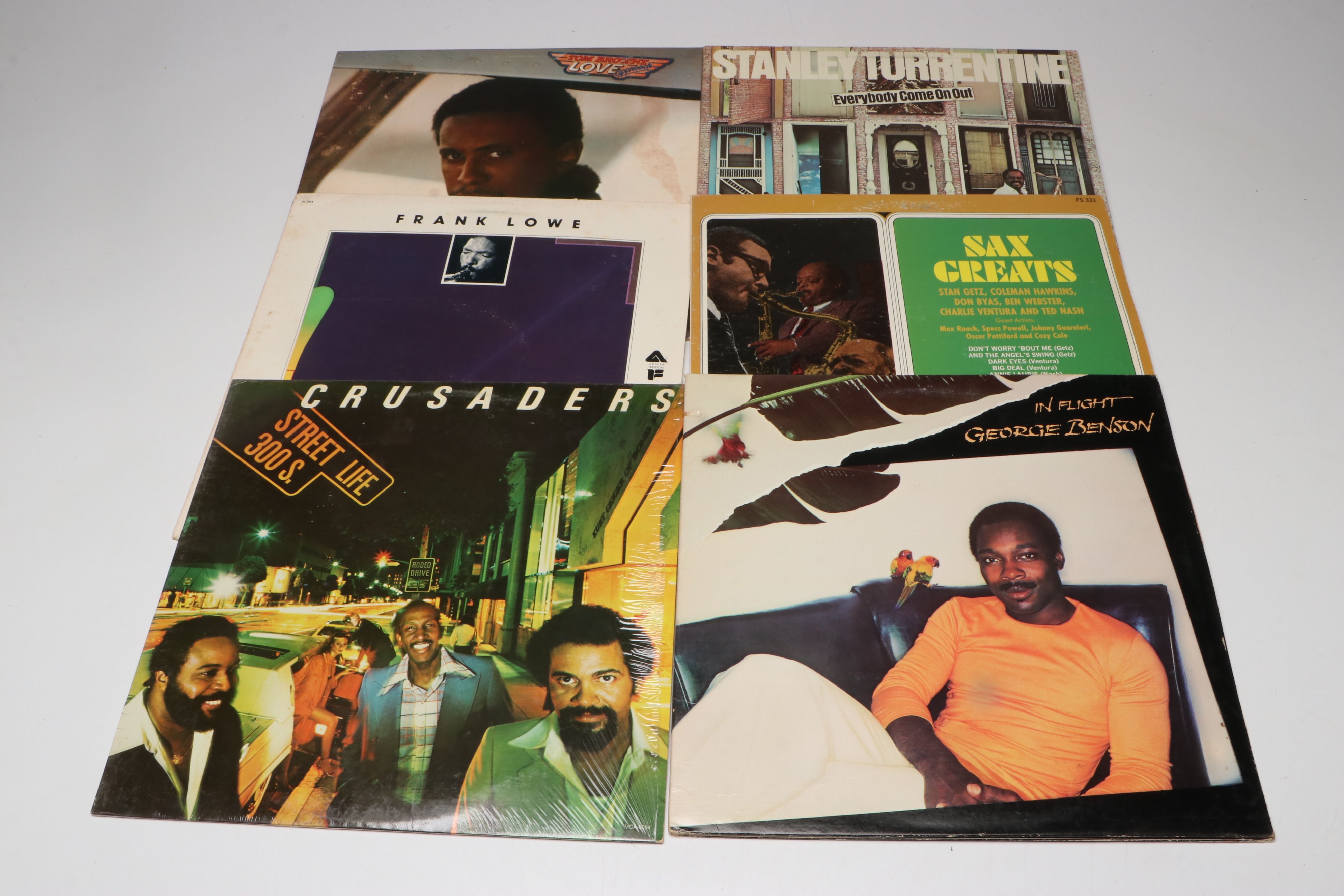 Marilyn Monroe, George Benson, Blues and More Vinyl Records, Late 20th C.