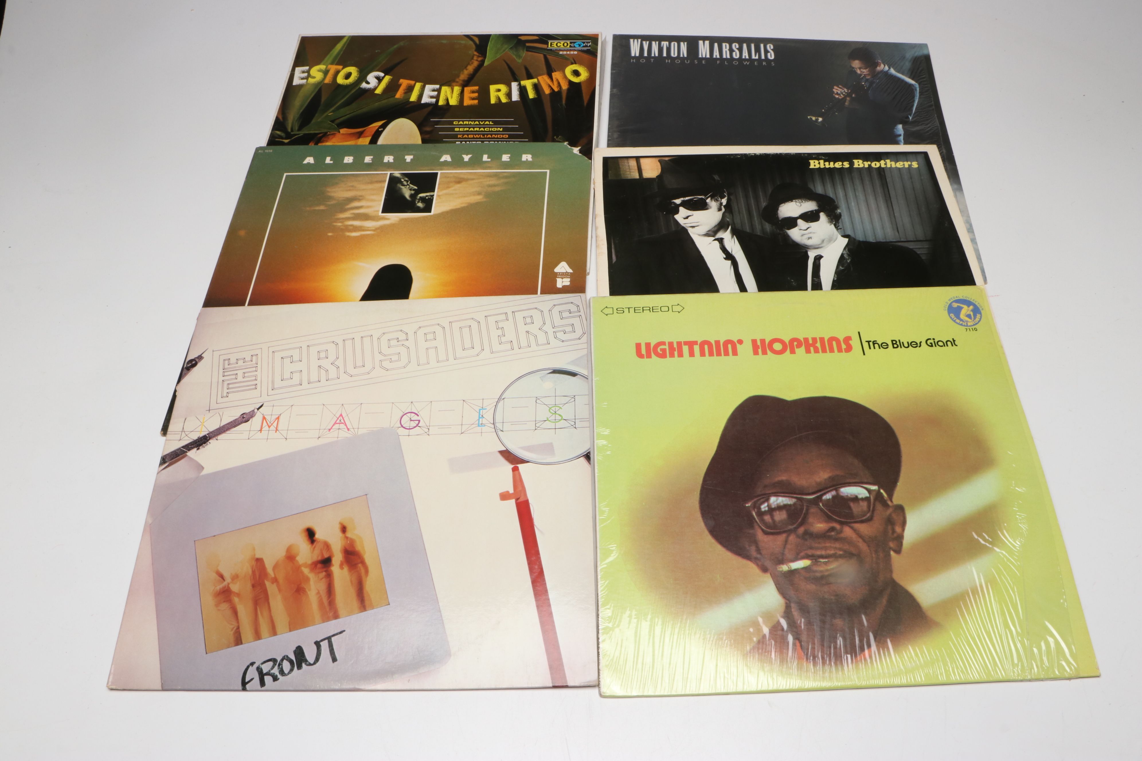 Marilyn Monroe, George Benson, Blues and More Vinyl Records, Late 20th C.