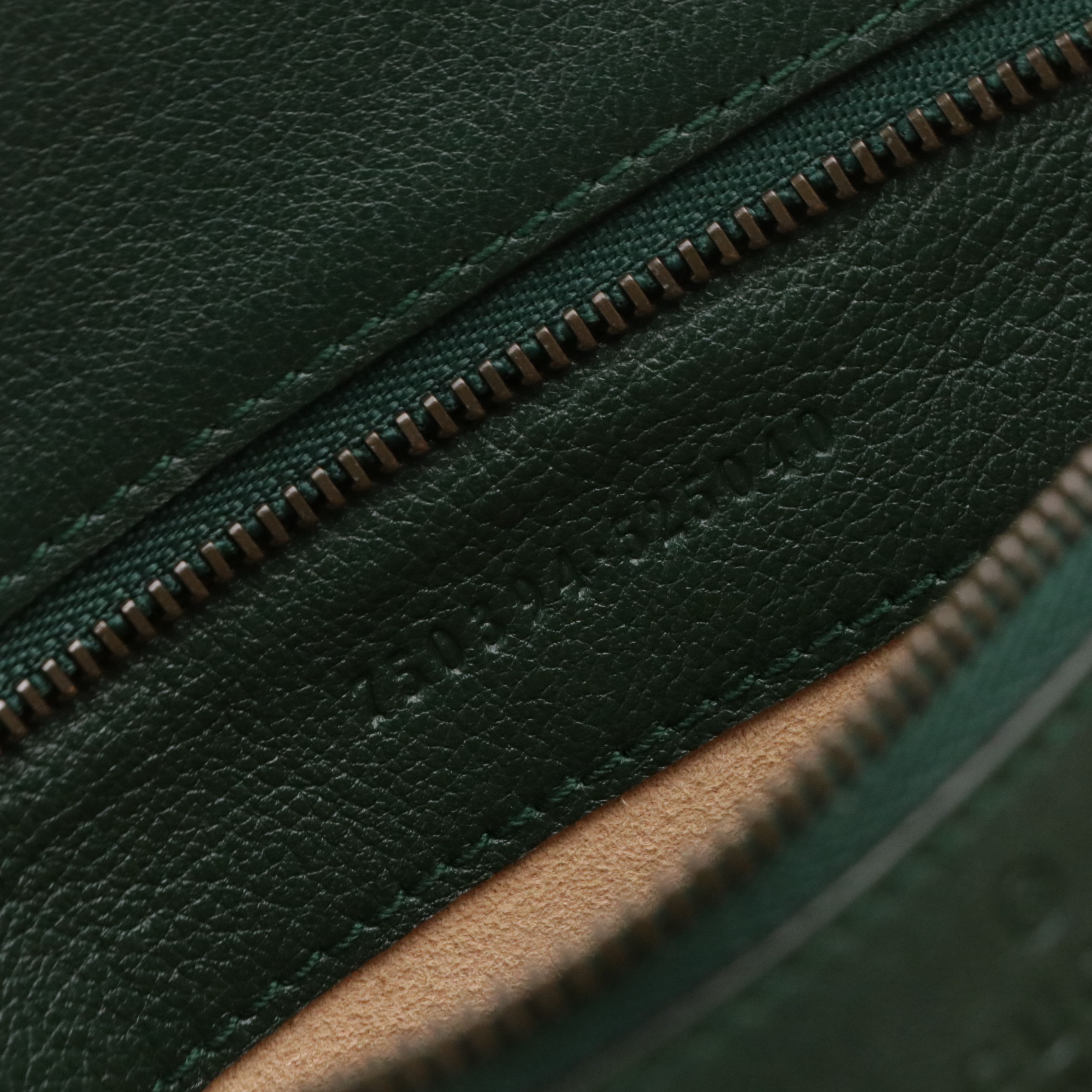 Gucci Bamboo Handle Diana Two-Way Tote Bag in Green Leather