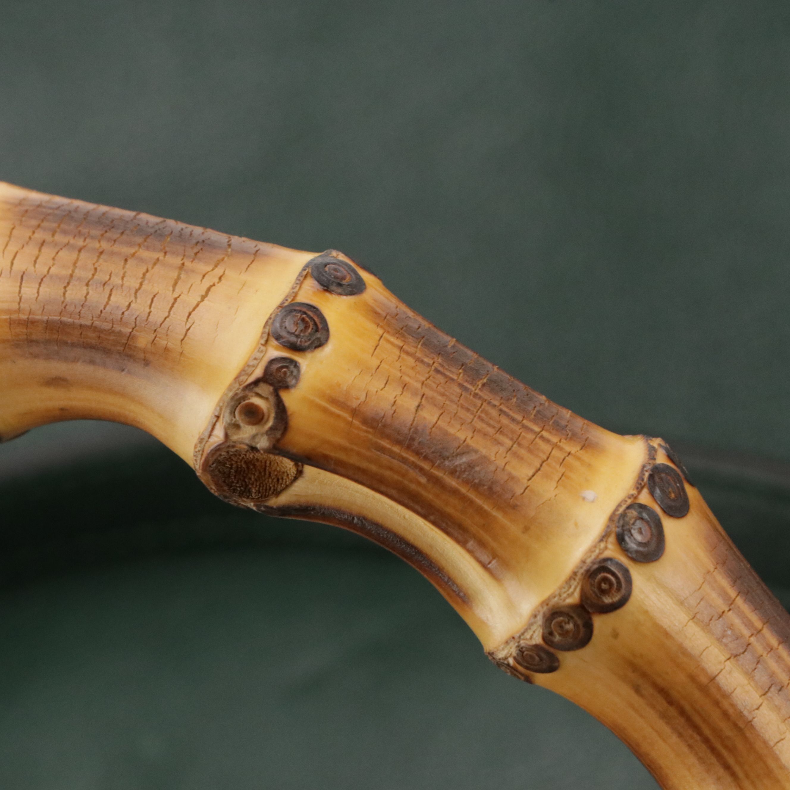 Gucci Bamboo Handle Diana Two-Way Tote Bag in Green Leather