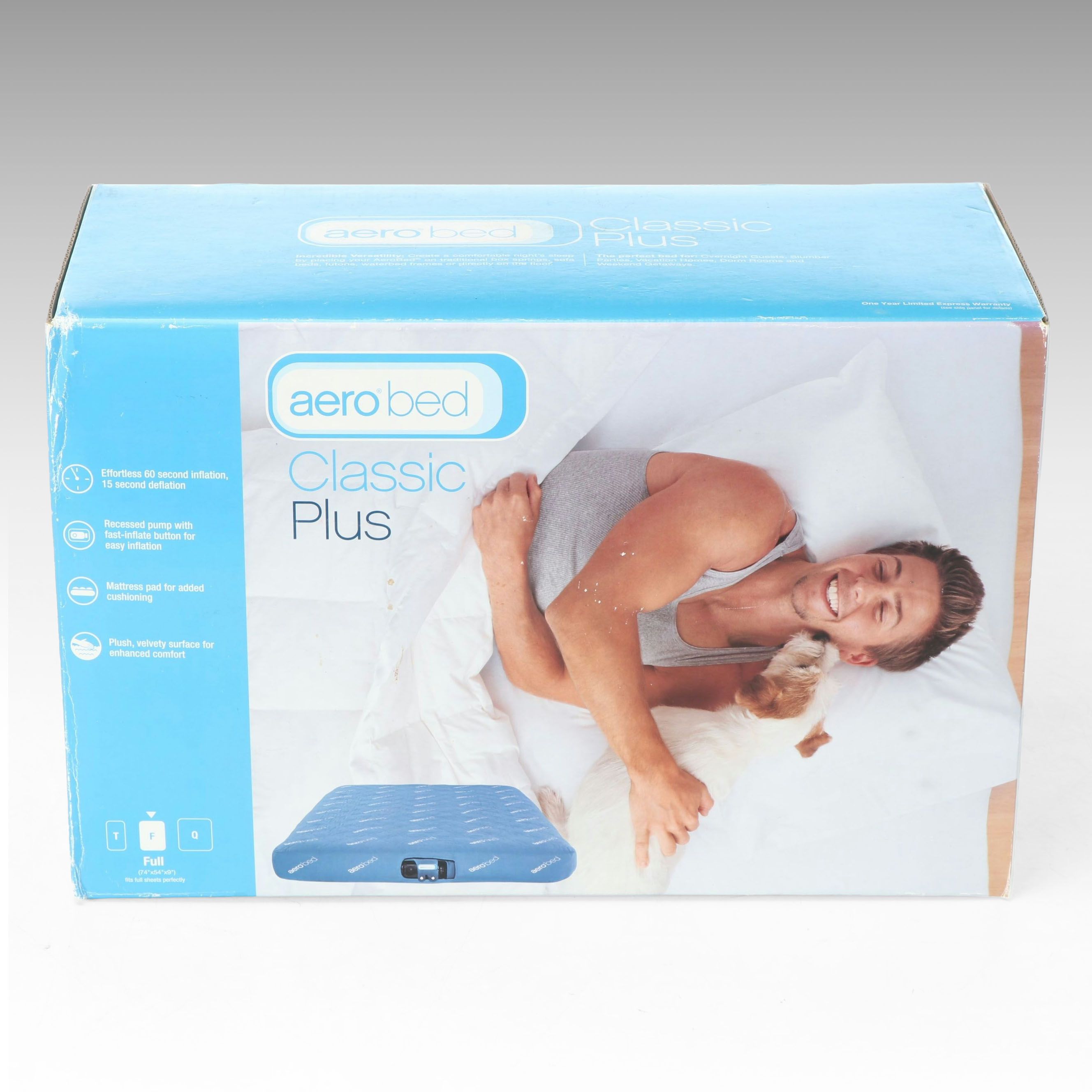 Aerobed Classic Plus Full Size Air Mattress