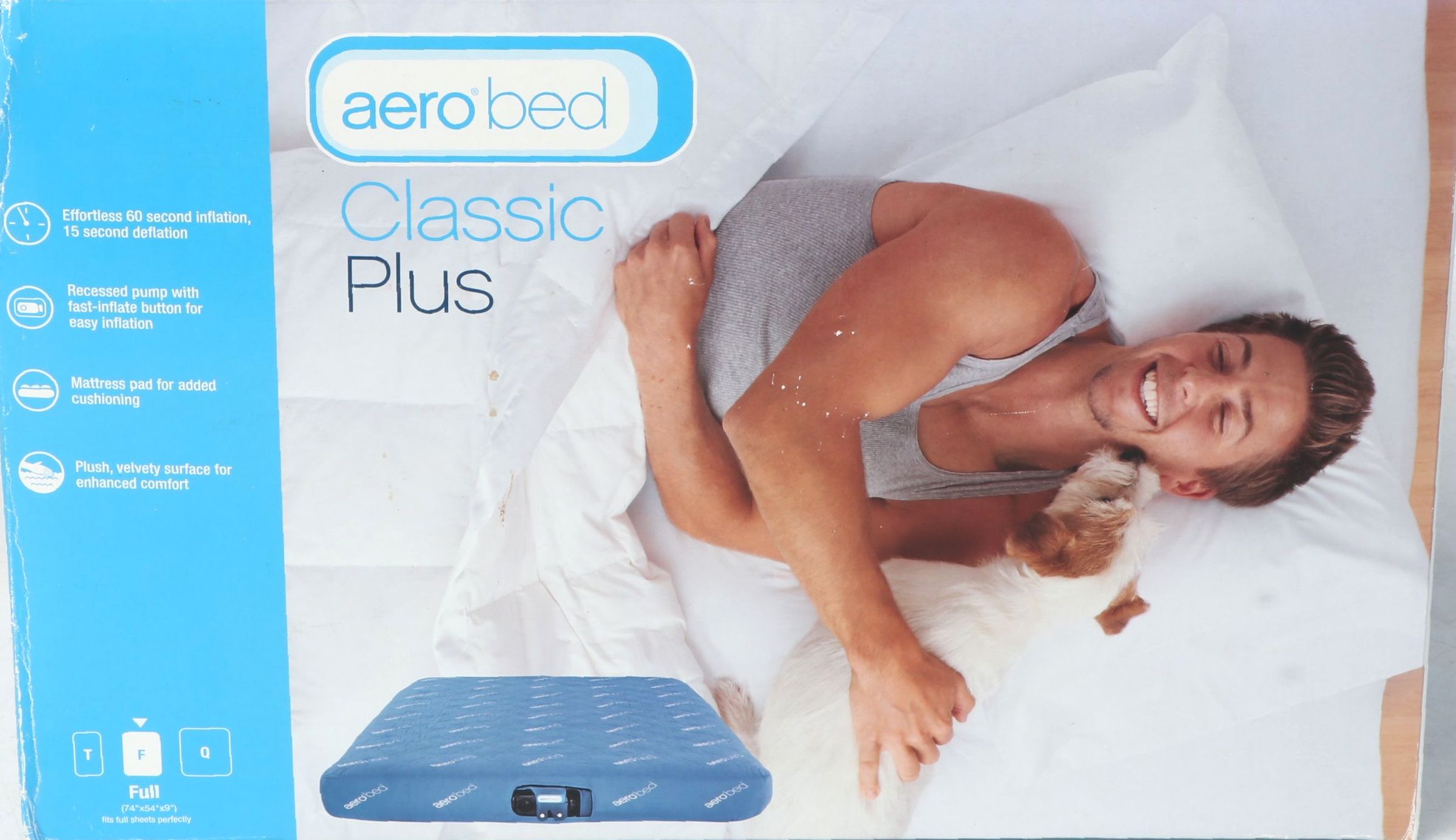 Aerobed Classic Plus Full Size Air Mattress