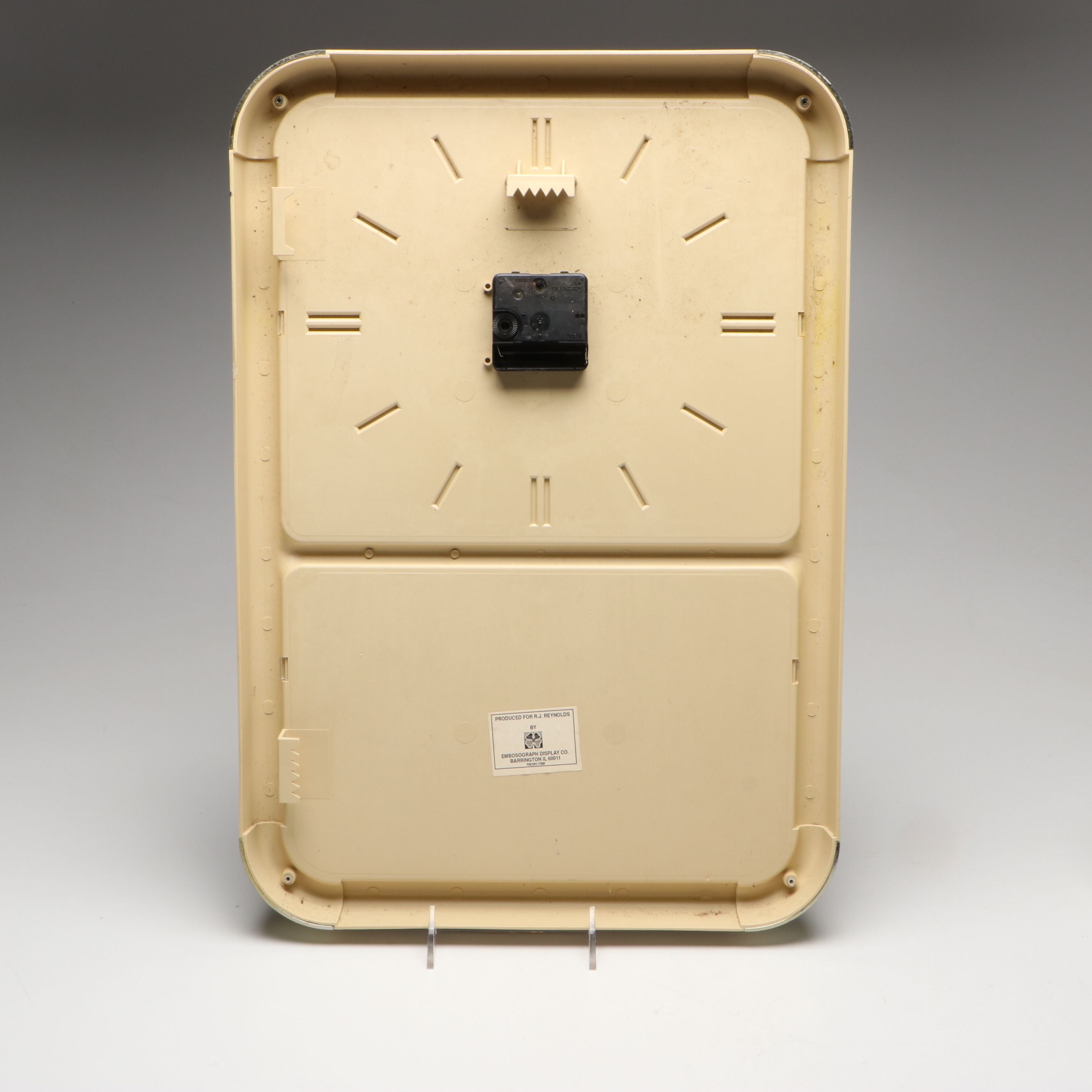 Camel Advertising Wall Clock and Thermometer Sign, 1990s