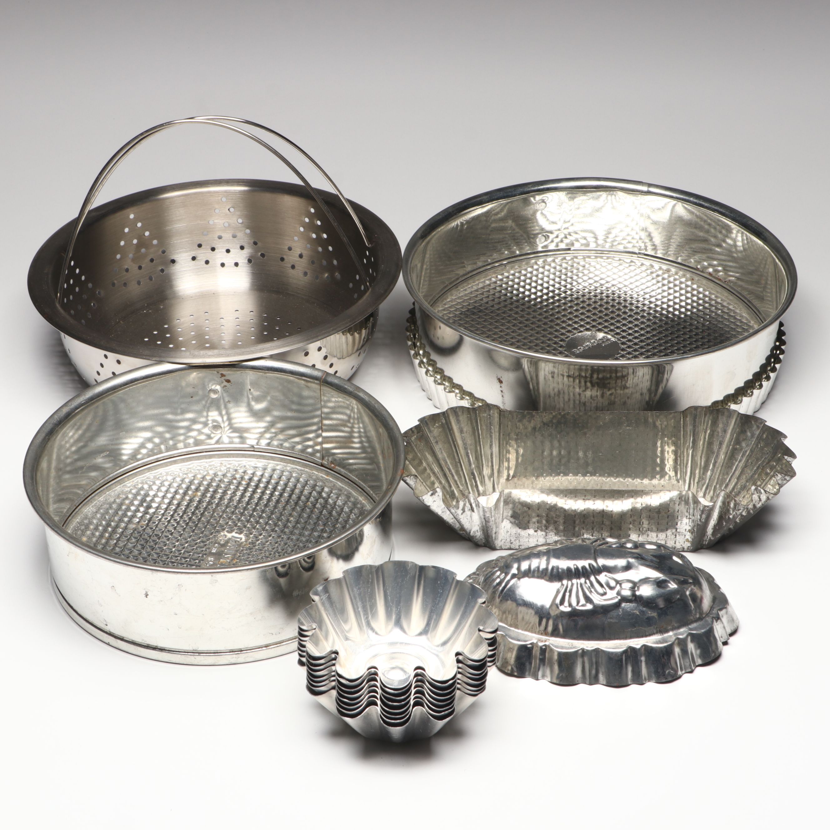 Roccoco and Kaiser Springform Pans with Other Metal Bakeware