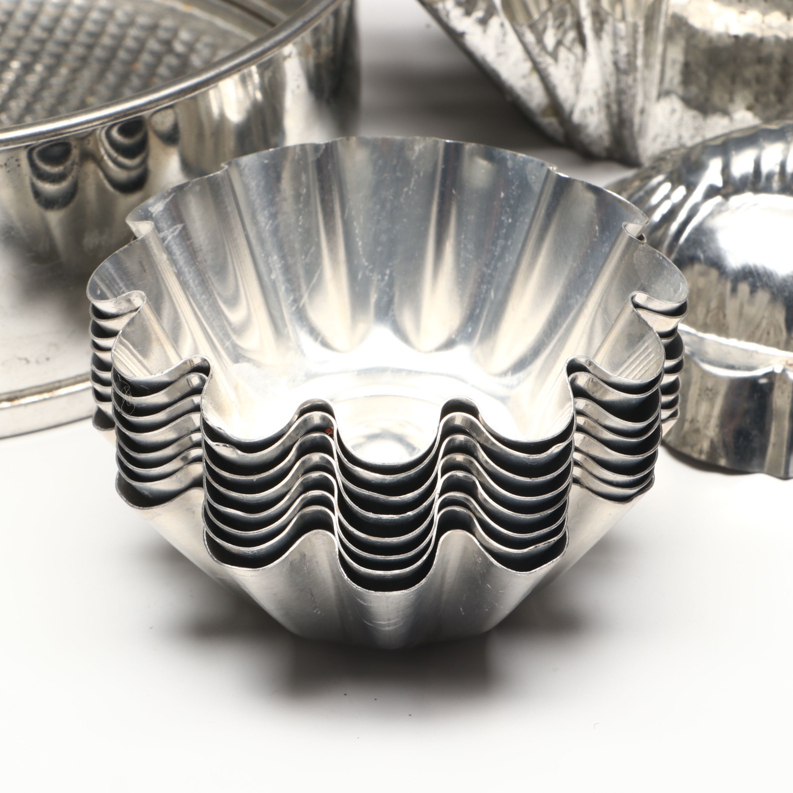 Roccoco and Kaiser Springform Pans with Other Metal Bakeware