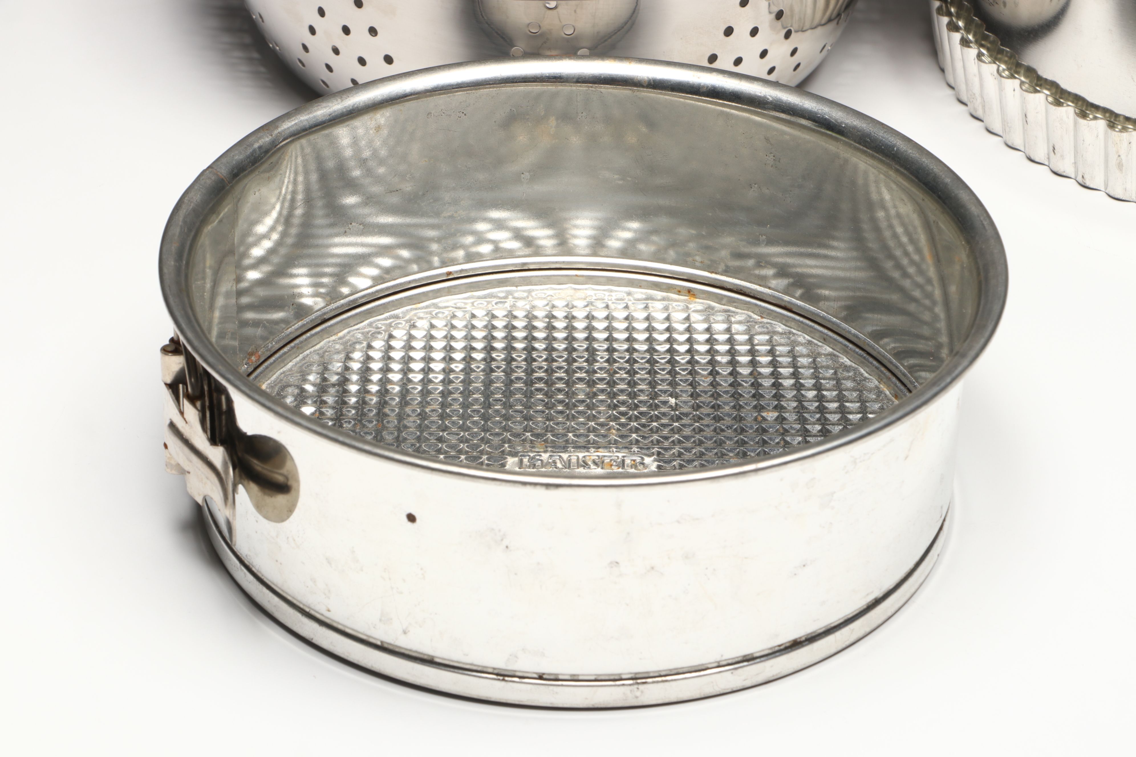 Roccoco and Kaiser Springform Pans with Other Metal Bakeware