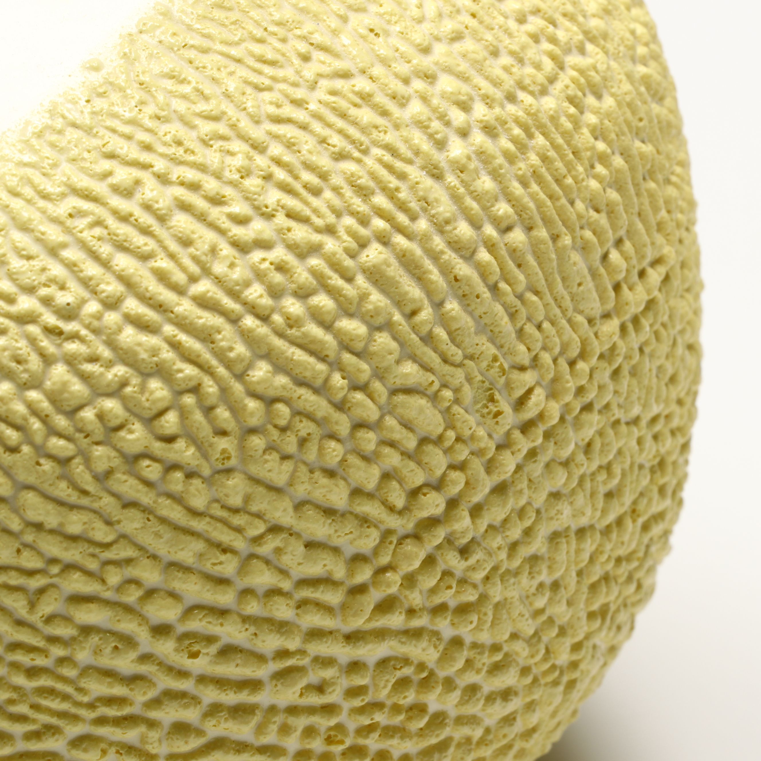 Haeger Pottery Mid Century Modern Pebbled Vase with Muted Plum and Green Vases