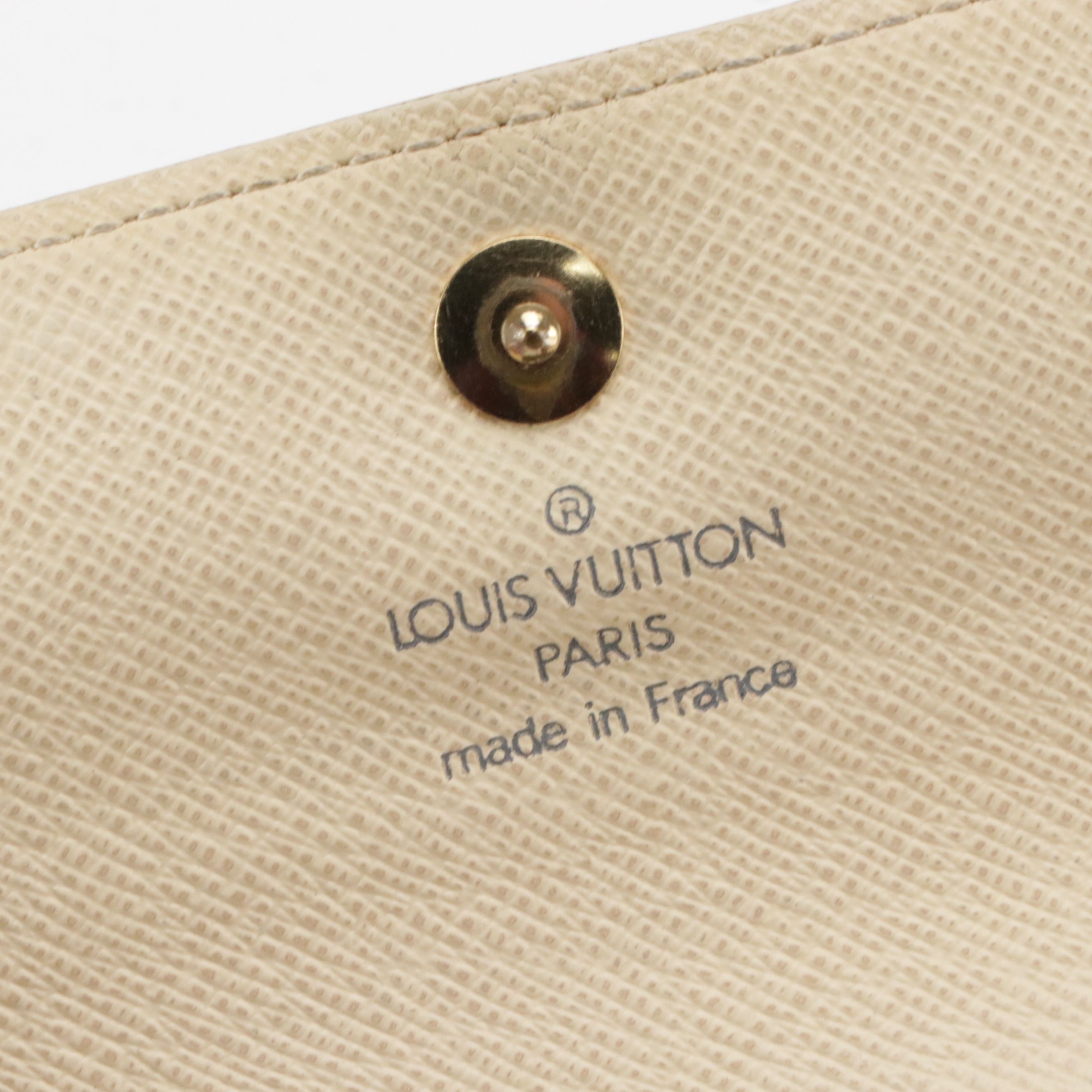 Louis Vuitton Portefeuille Alexandra in Damier Azur Canvas