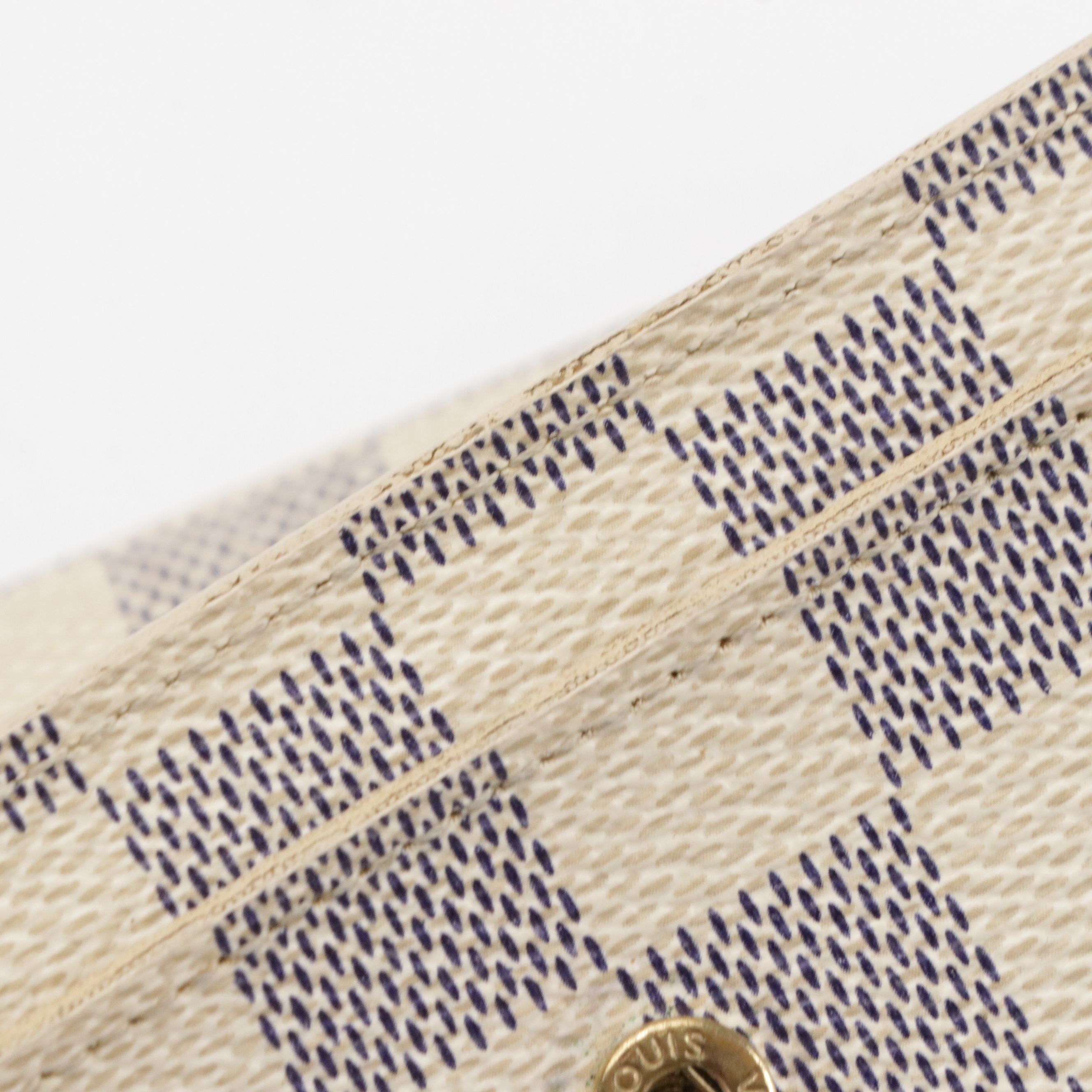 Louis Vuitton Portefeuille Alexandra in Damier Azur Canvas