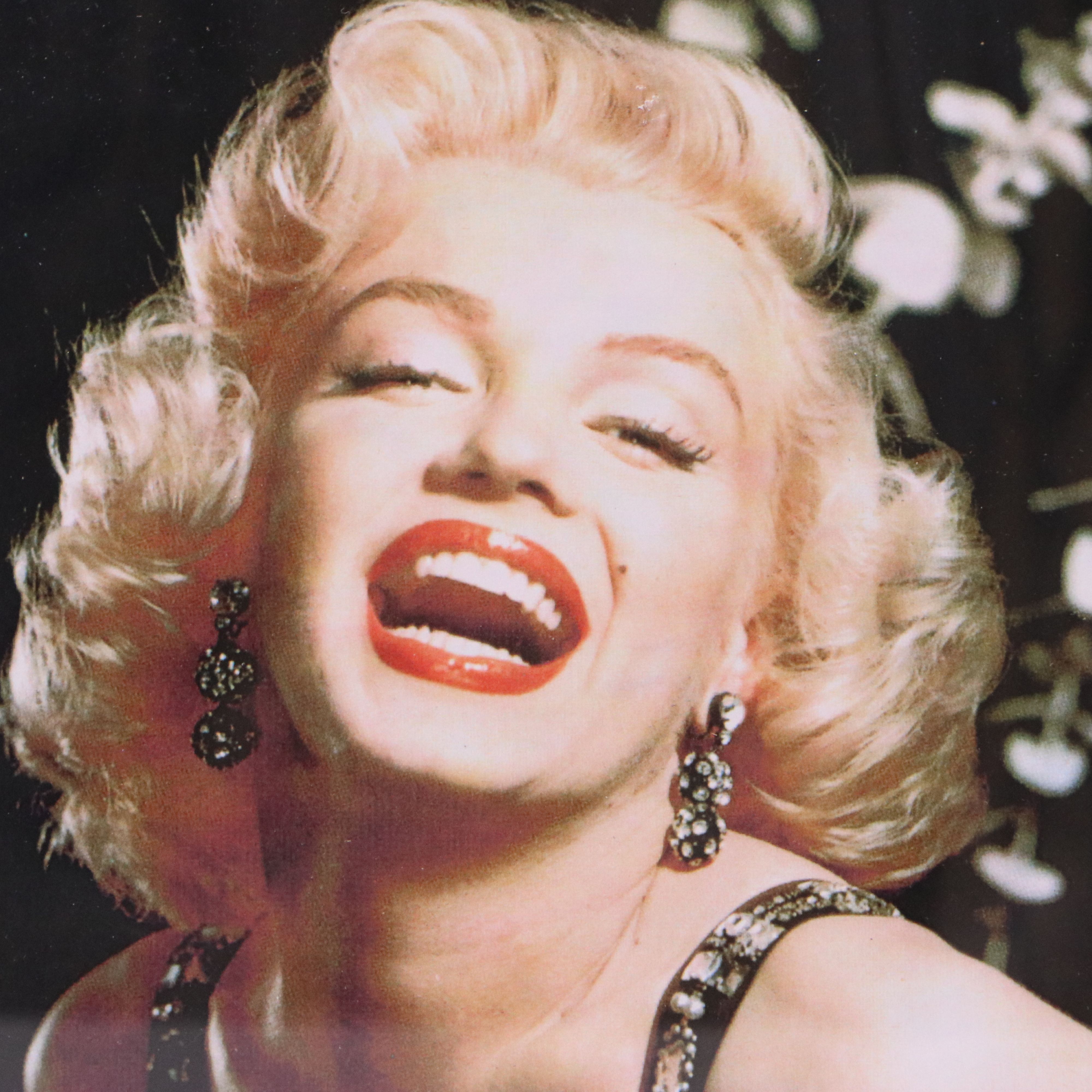 Collectible Photo Plaque of Marilyn Monroe, Late 20th Century