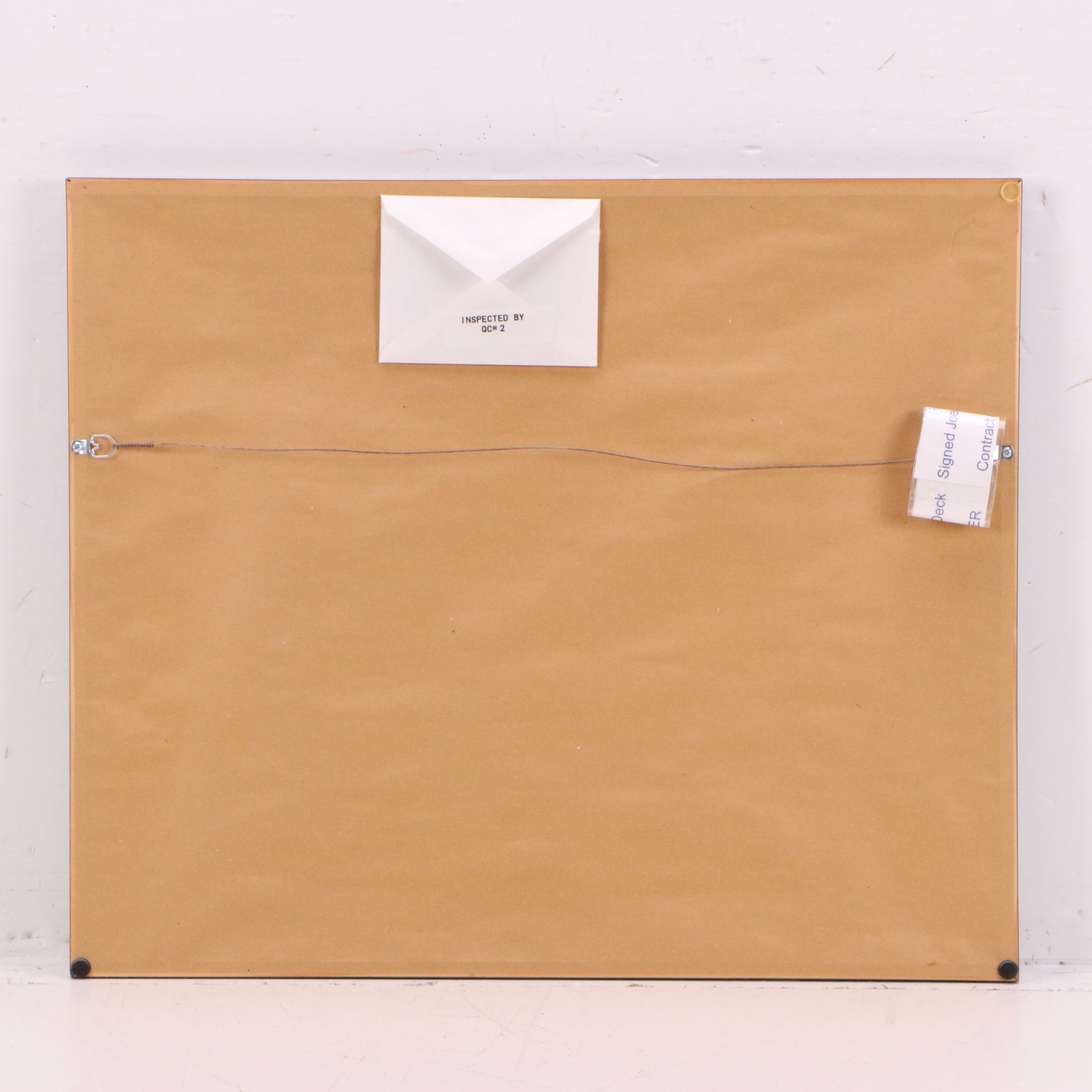 Signed Joe Montana 49ers Triple Exposure Digital Print, Late 20th Century