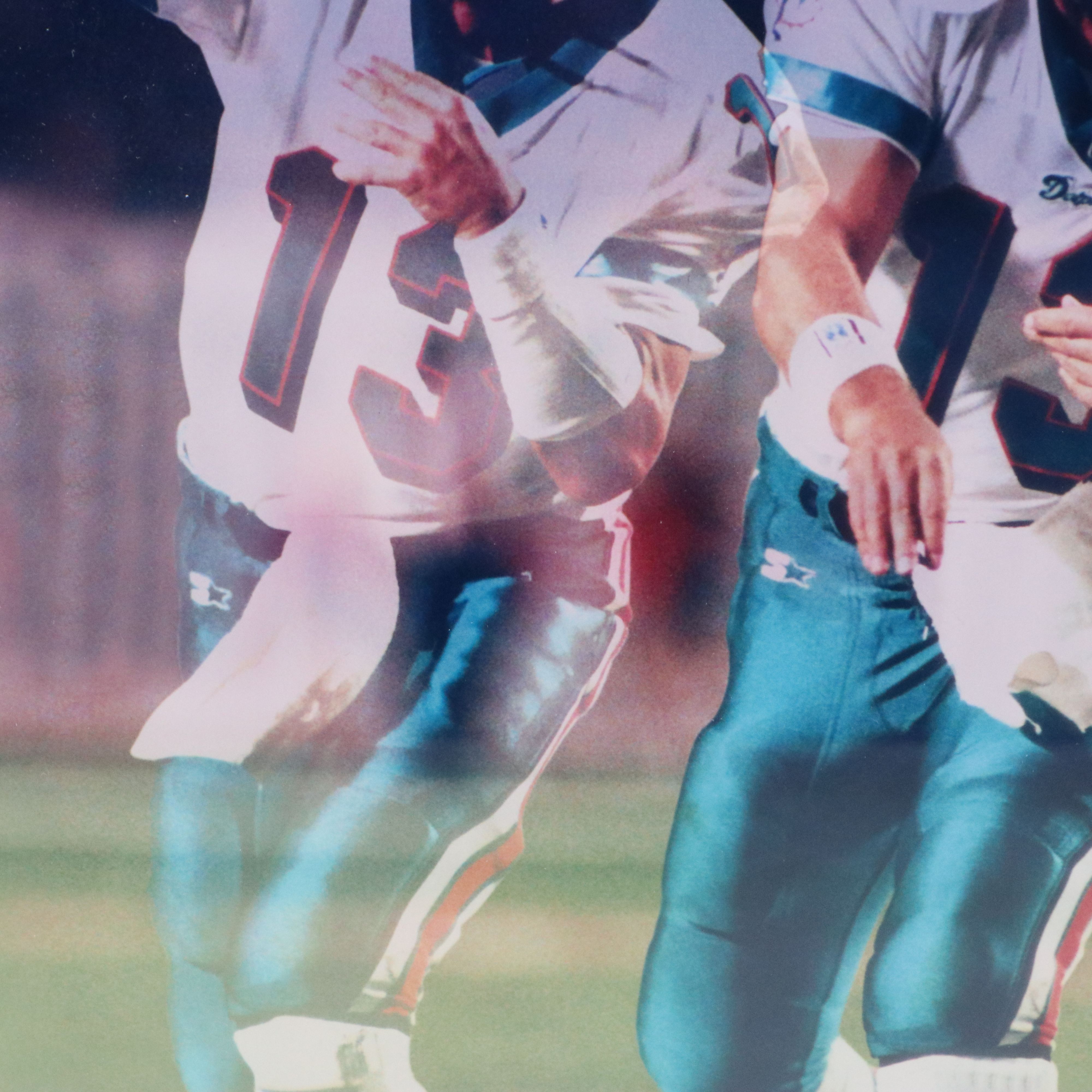 Dan Marino Signed Digital Print "400th Touchdown Pass," 1998