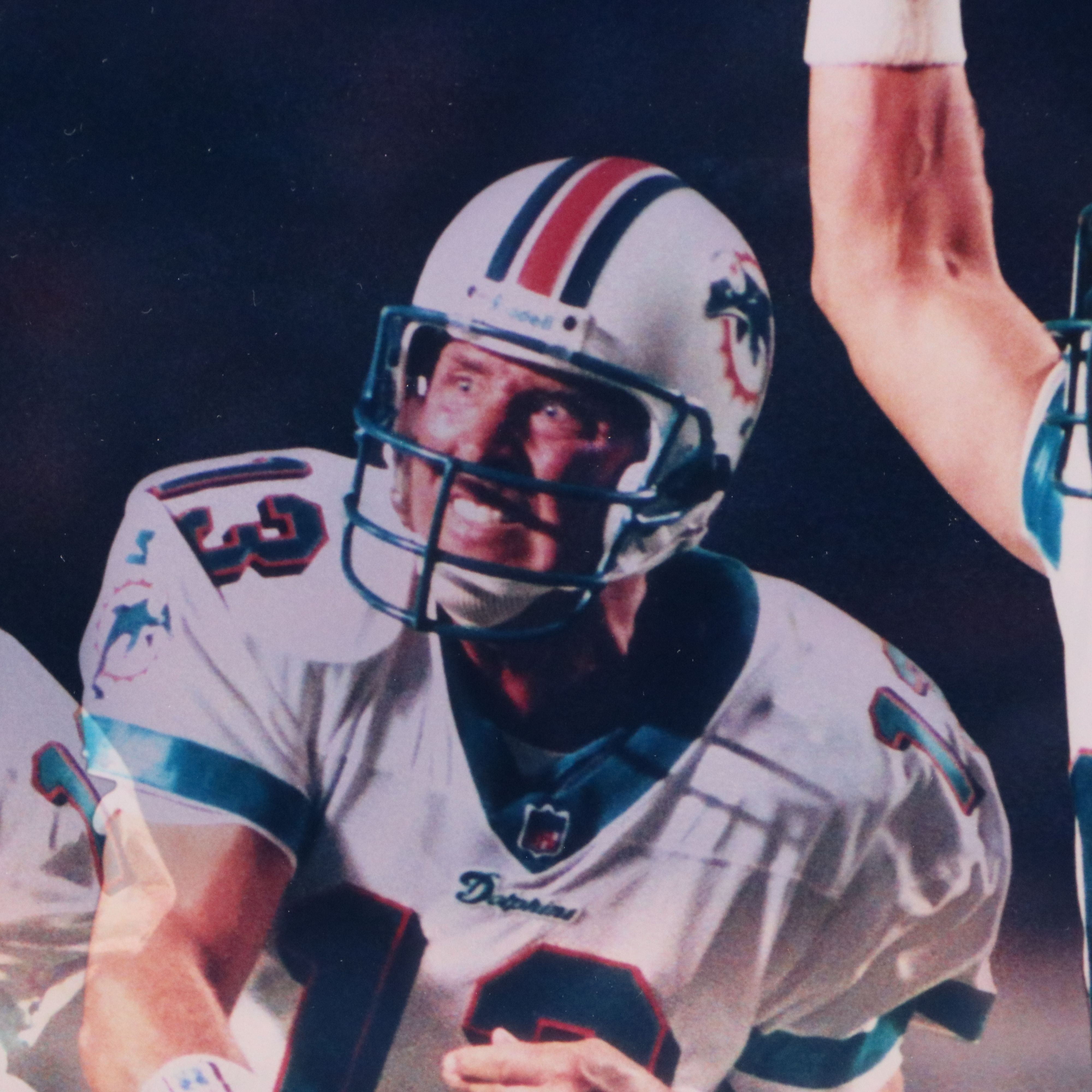 Dan Marino Signed Digital Print "400th Touchdown Pass," 1998