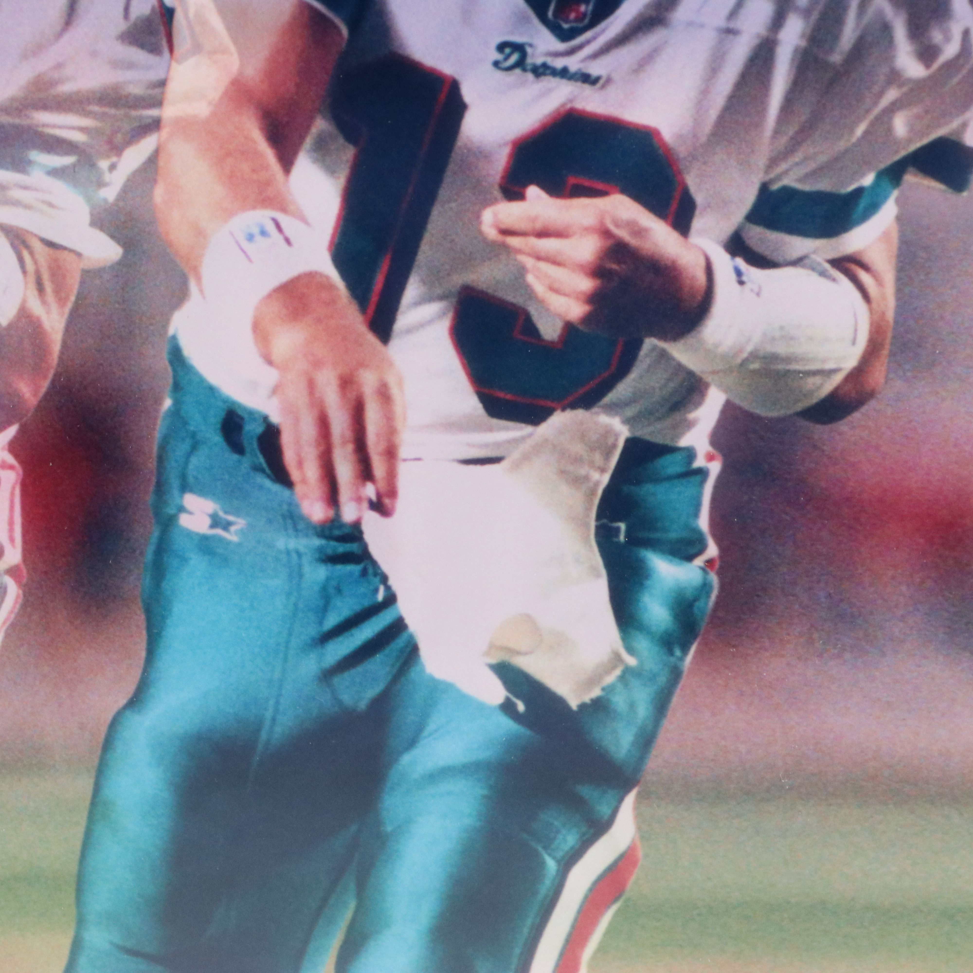 Dan Marino Signed Digital Print "400th Touchdown Pass," 1998