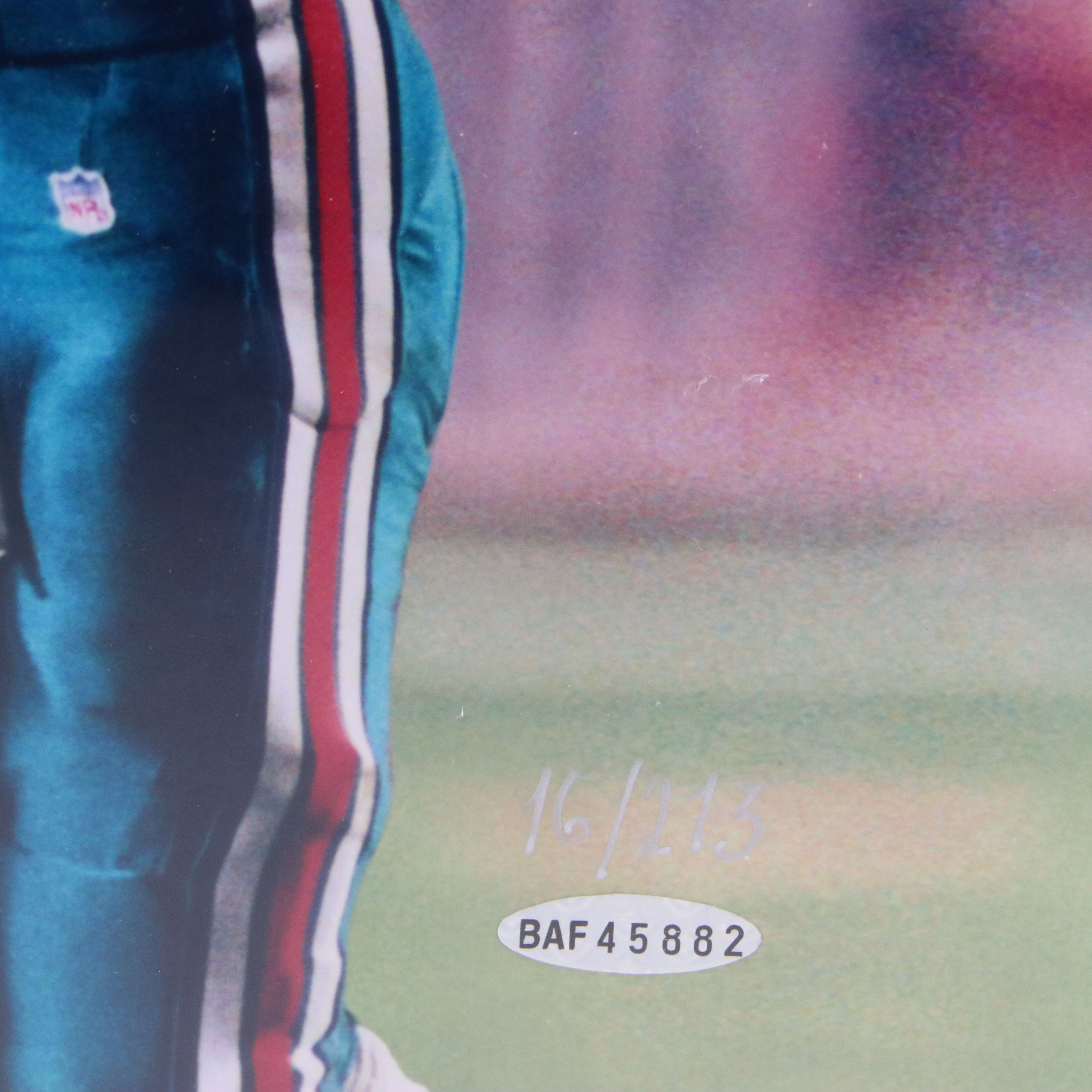 Dan Marino Signed Digital Print "400th Touchdown Pass," 1998