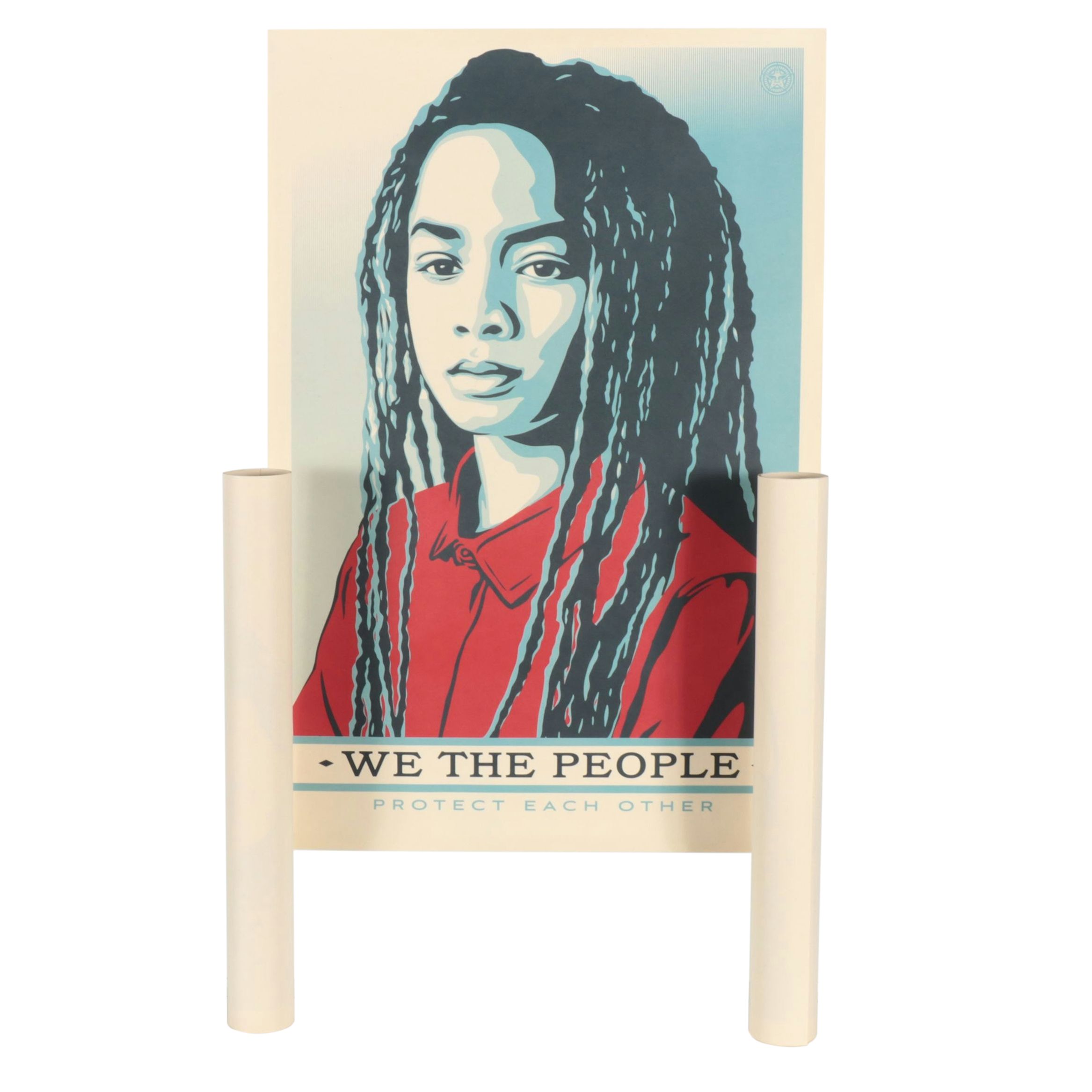 Shepard Fairey Three Gicleé "We the People" Posters, 2017