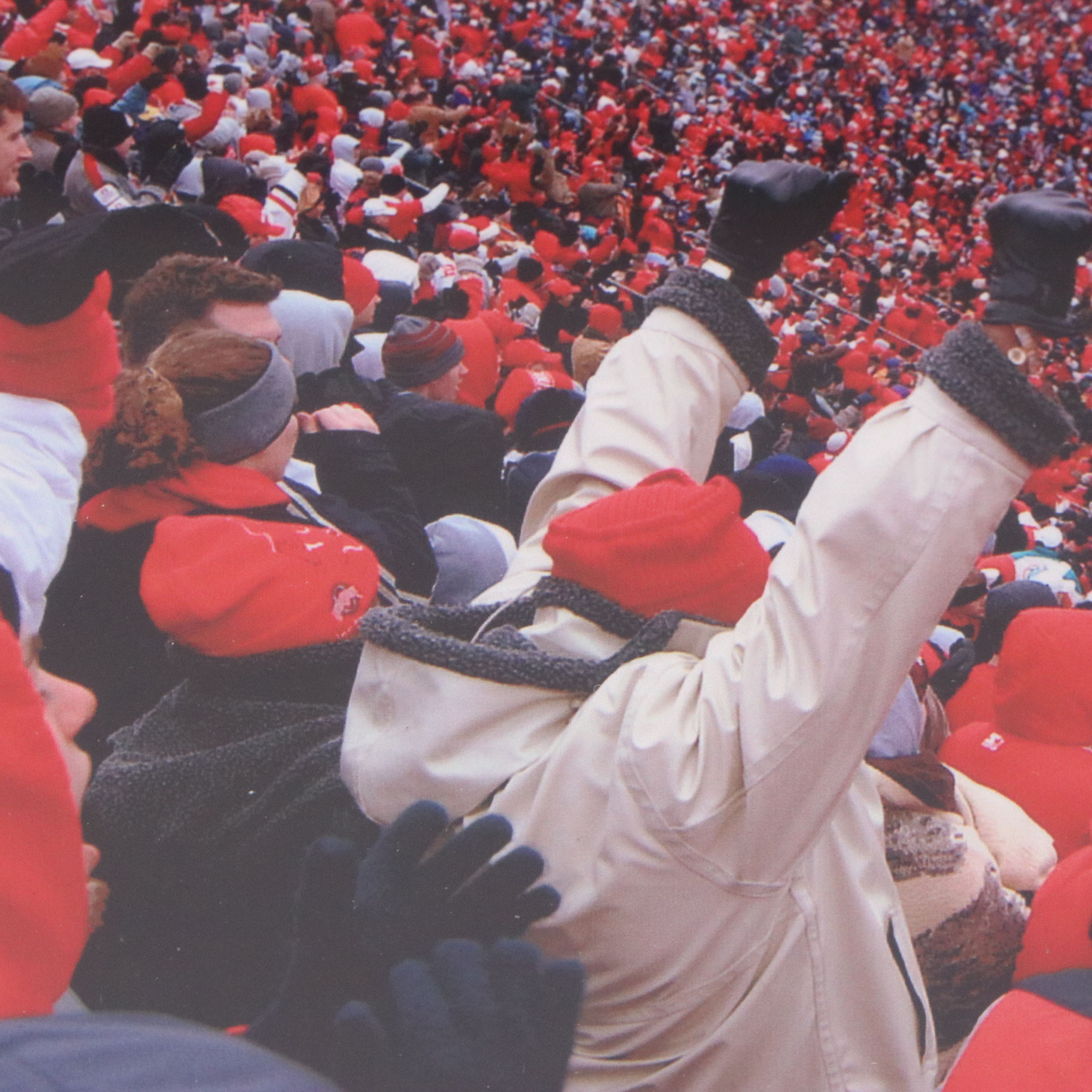 Digital Print of OSU vs. Michigan Game at Ohio Stadium, 2002