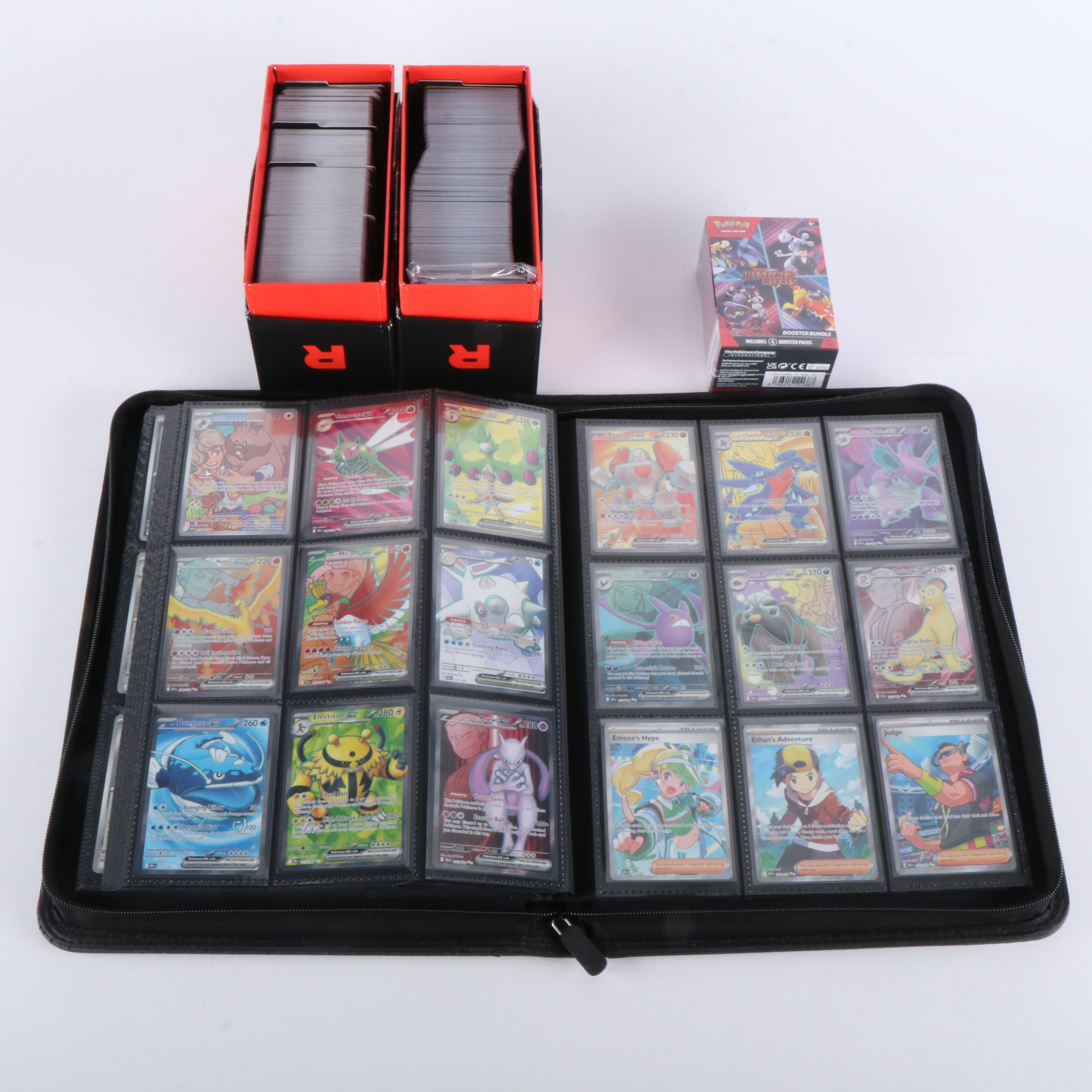 Destined Rivals Complete Pokémon Card Master Set with More, 2025