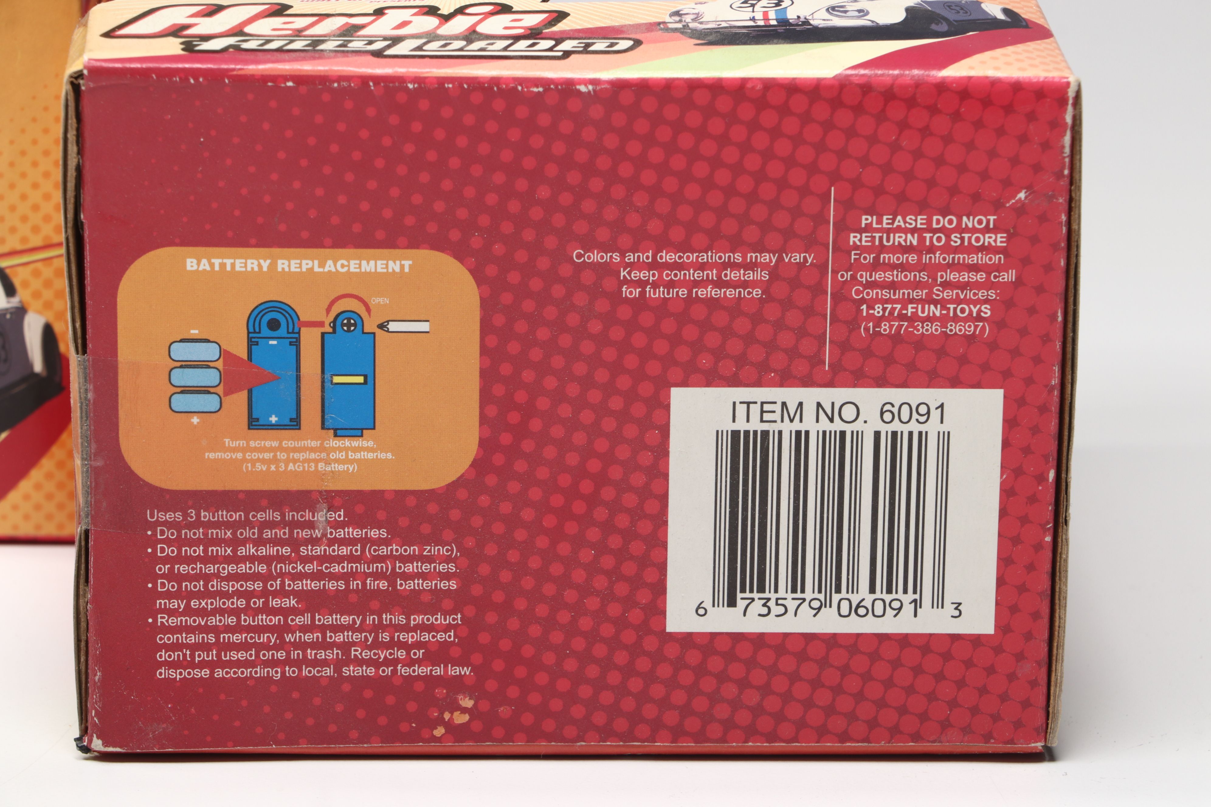 Herbie: Fully Loaded Pull-Back and Remote Controlled Cars with Other Toys