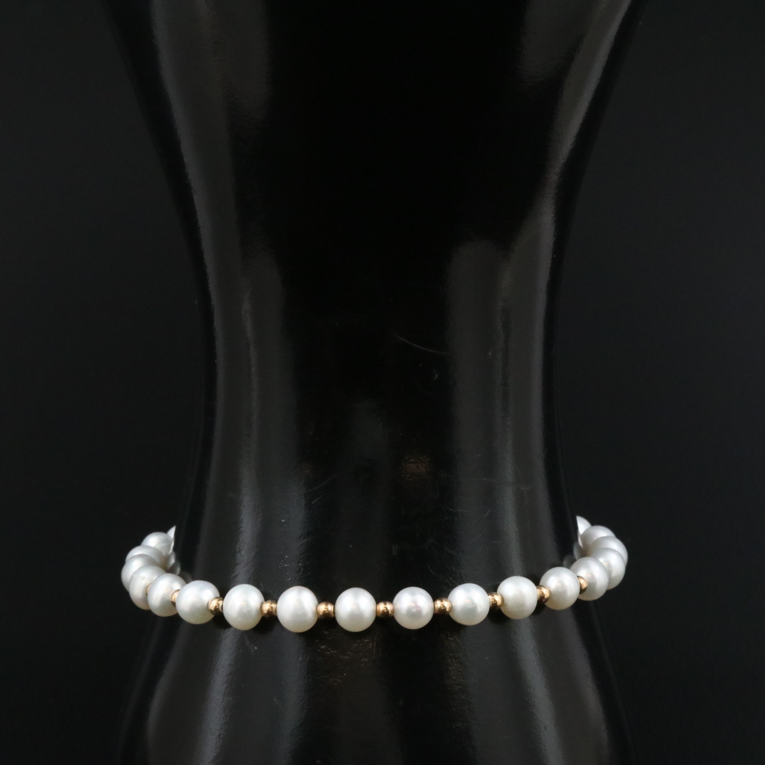14K Pearl Bracelet