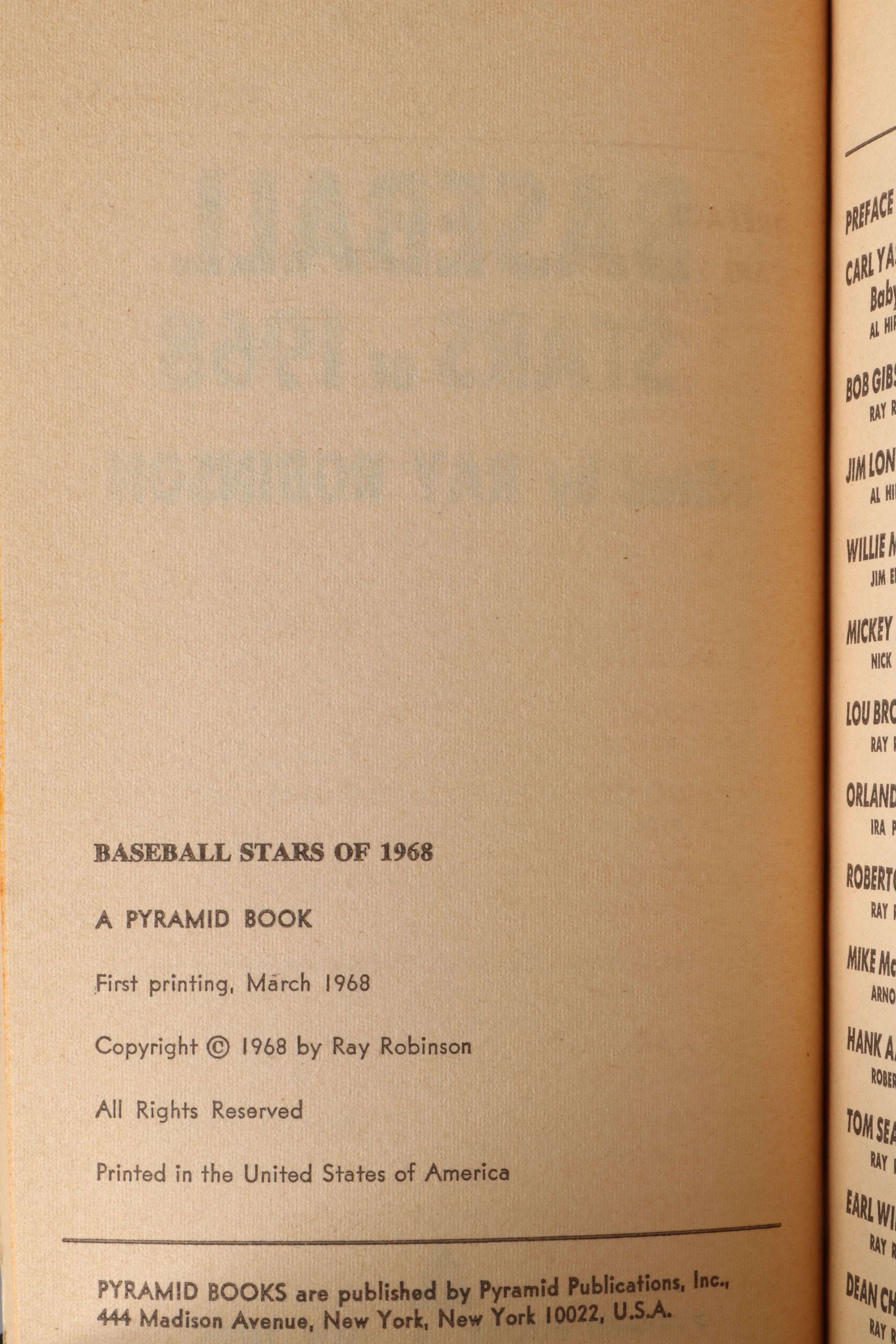"Fencing," "Baseball Stars of 1968," and More Sports Nonfiction