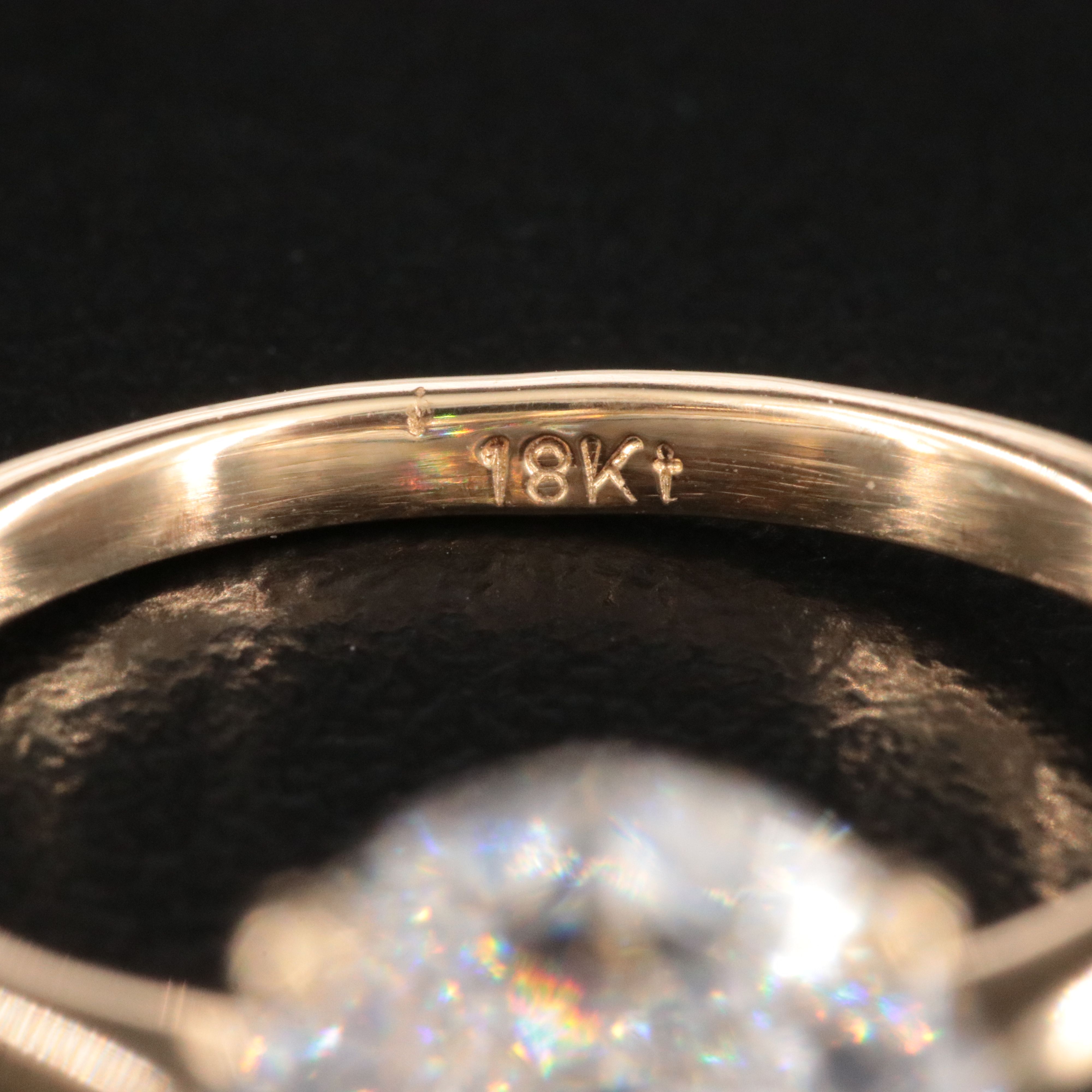 18K 5.04 CT Lab Grown Diamond Solitaire Ring with IGI Report