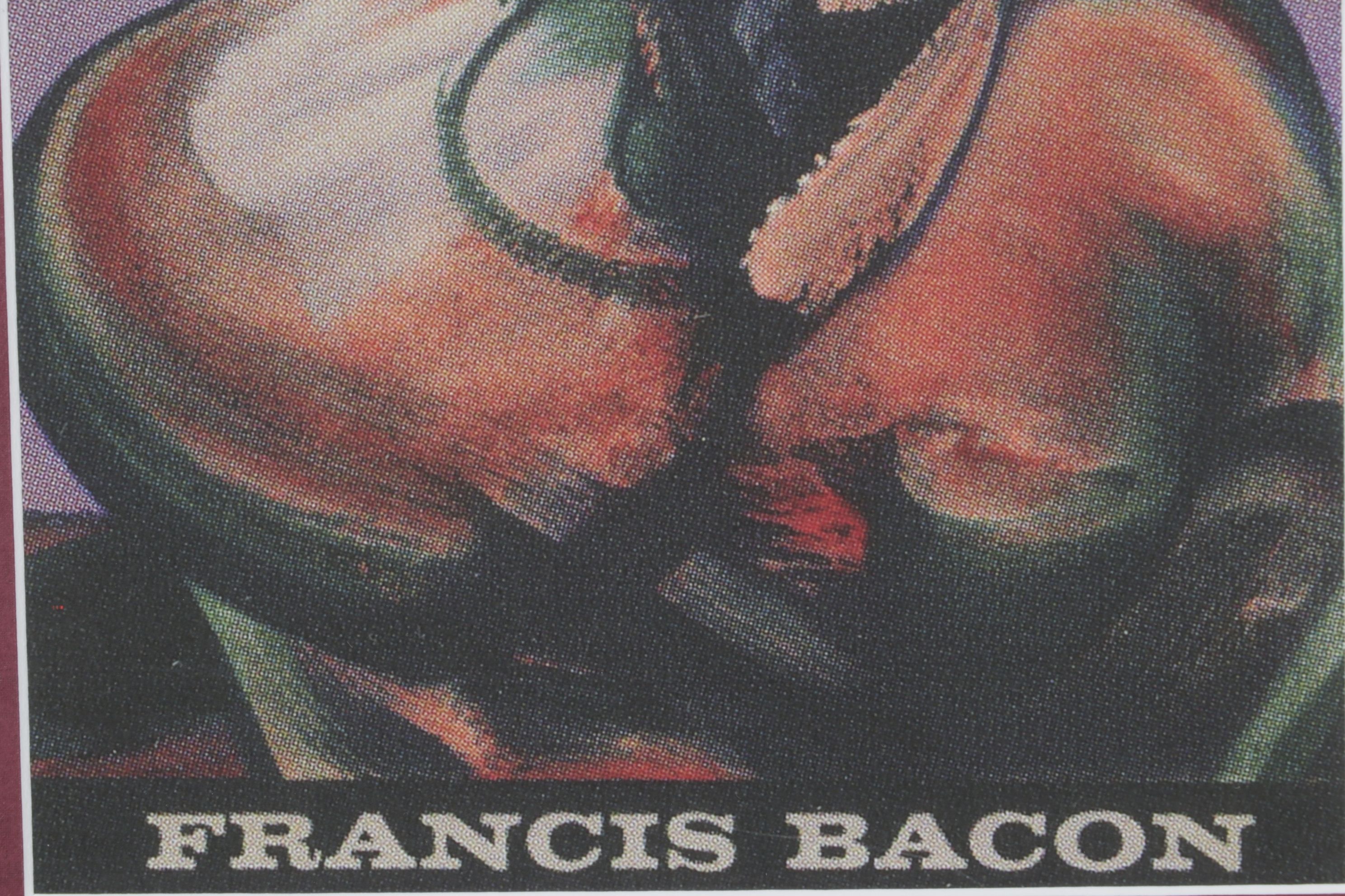 Giclée after Francis Bacon Exhibition Poster for "Derrière le Miroir"