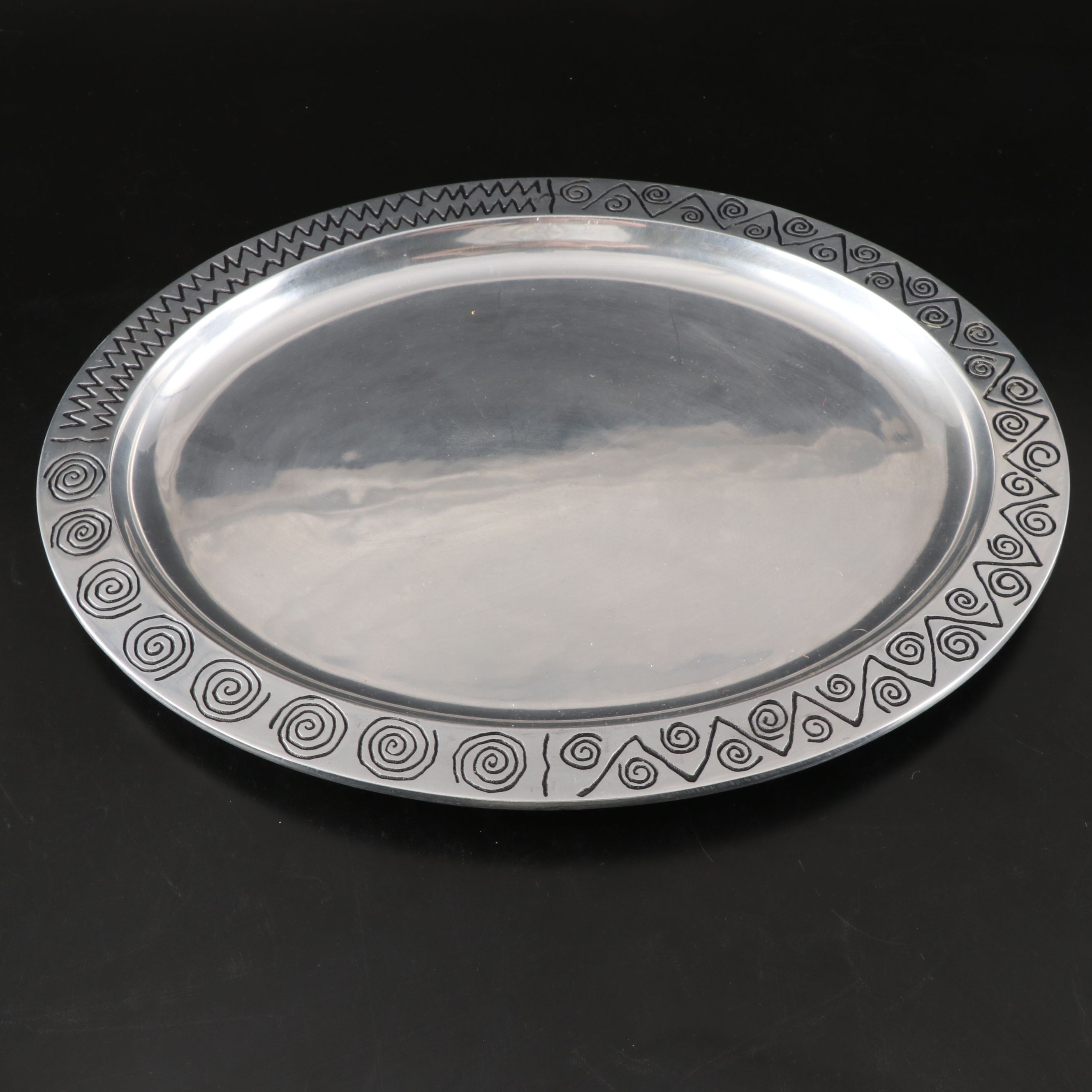 Wilton Armetale "Reggae" and Other Pewter Serveware and Bakeware