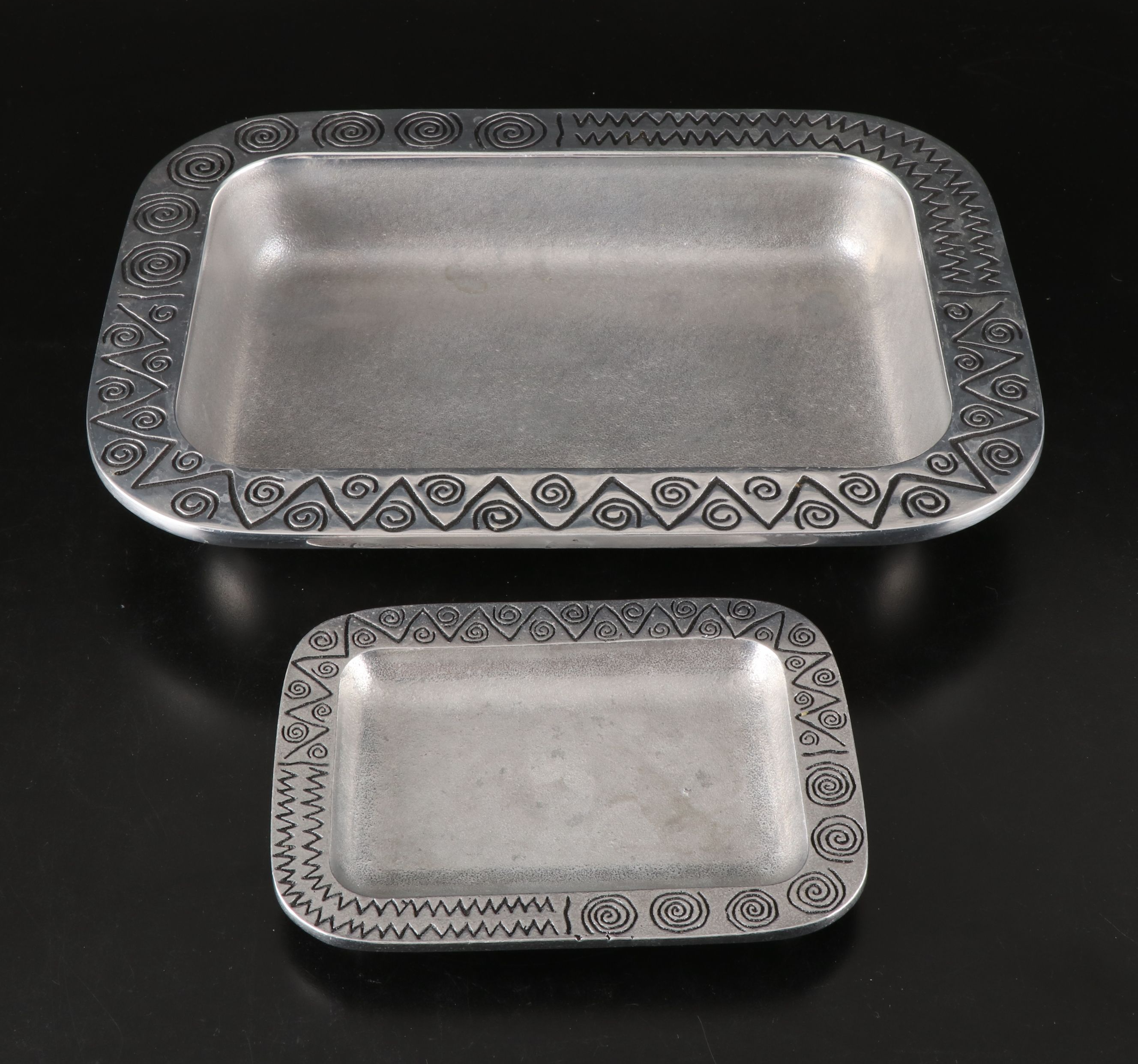 Wilton Armetale "Reggae" and Other Pewter Serveware and Bakeware