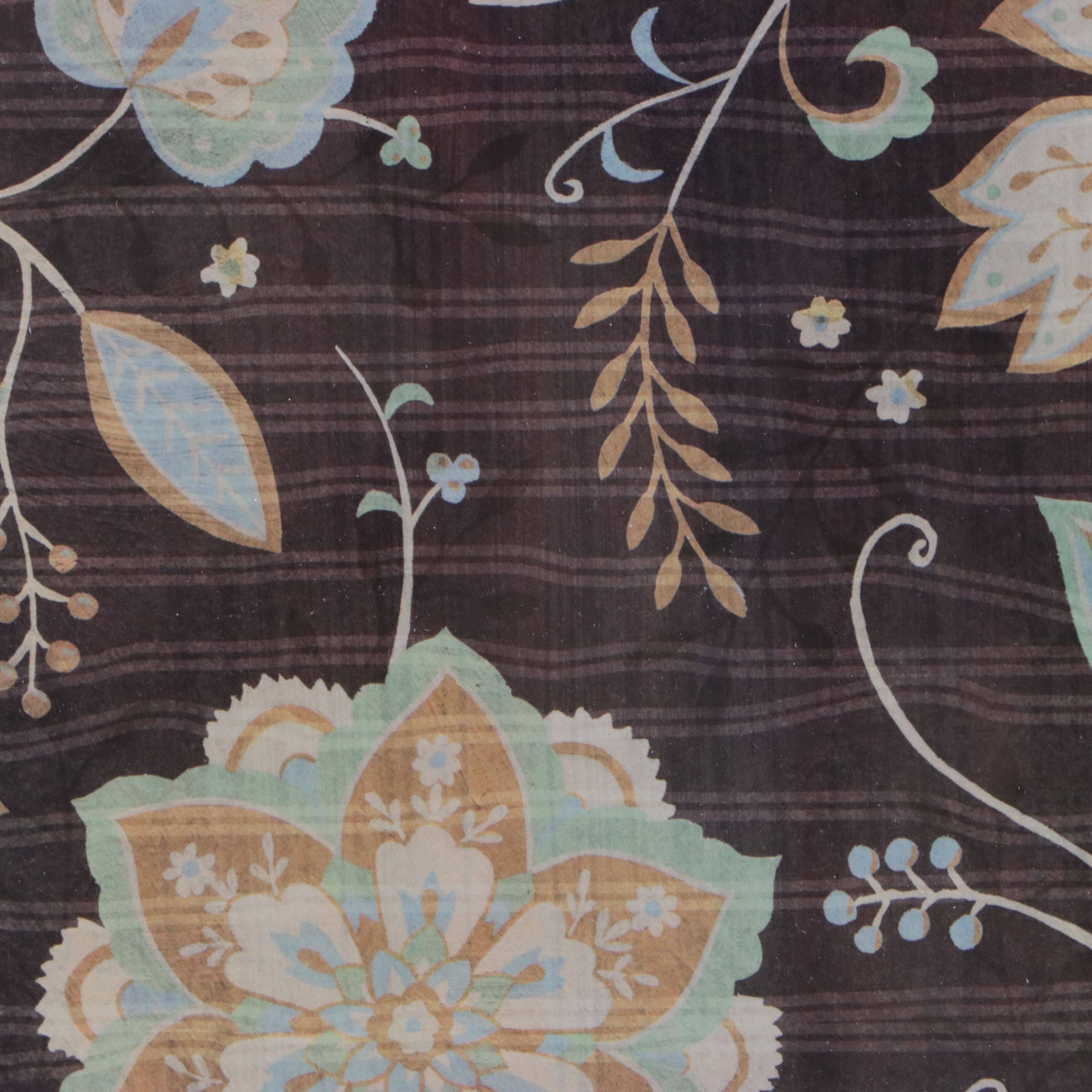 Yuko Lau Offset Lithograph of Brown Floral Vase, 21st Century