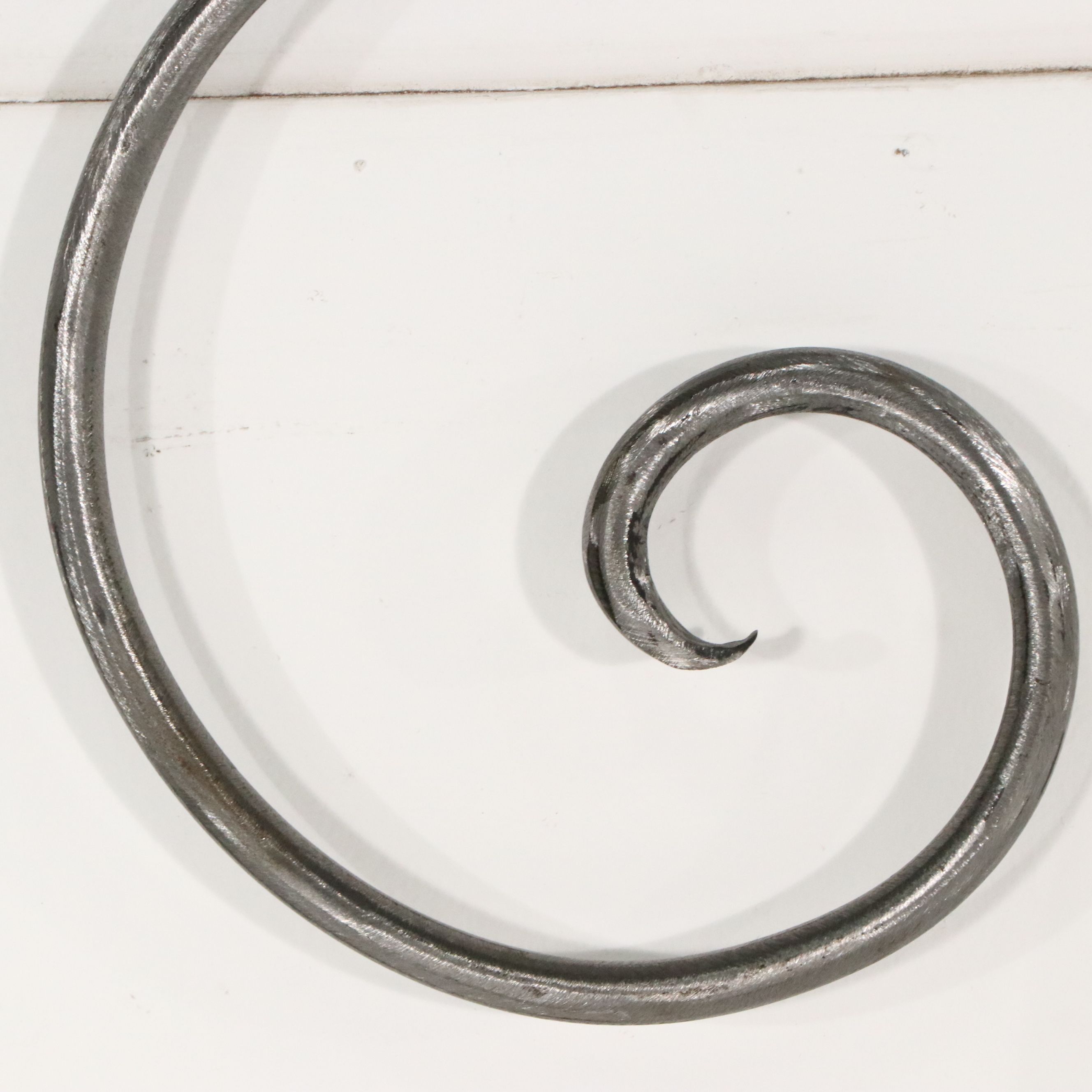 Contemporary Wrought Iron Scrollwork Full Size Headboard