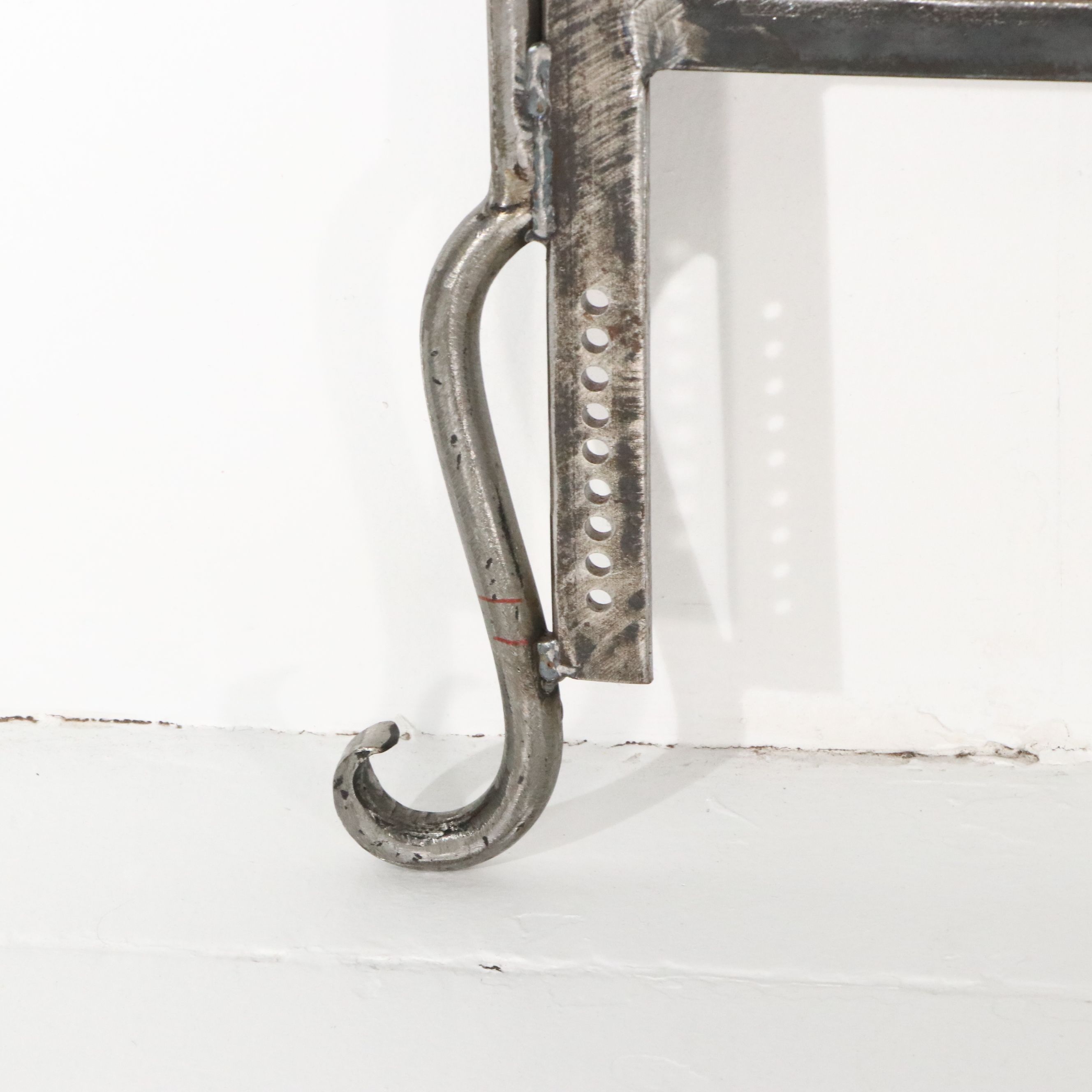 Contemporary Wrought Iron Scrollwork Full Size Headboard