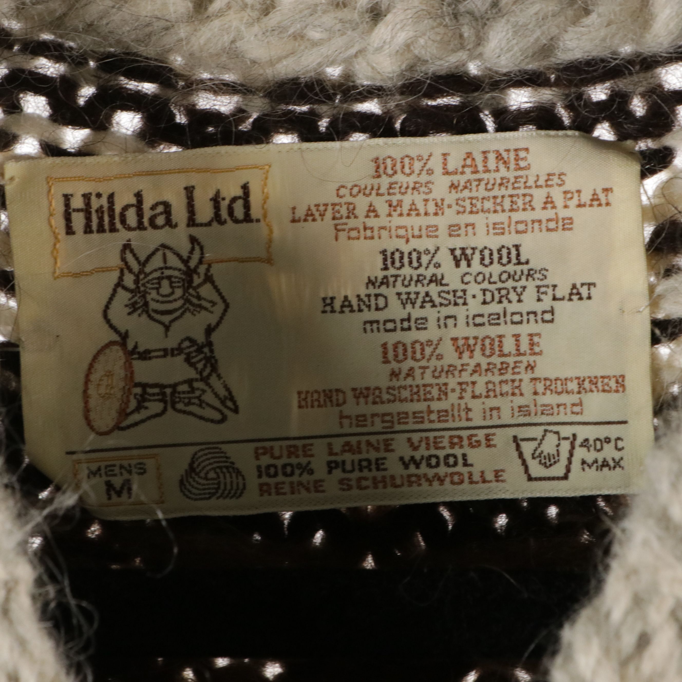 Men's Icelandic Wool Sweater, L.L. Bean and Bill Ditfort Designs Knit Sweaters