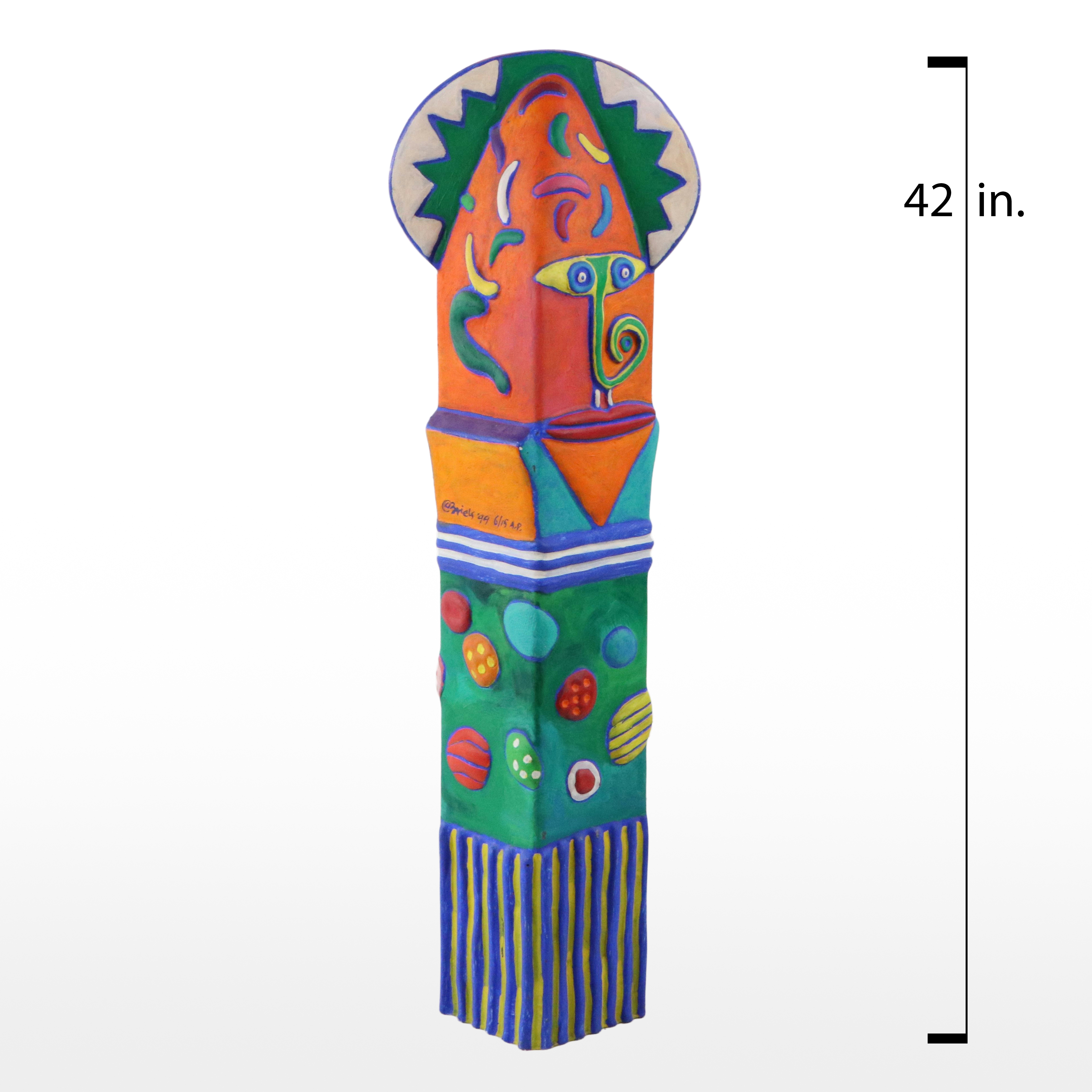 Clemens Briels Composite Totem-Style Sculpture, 1999