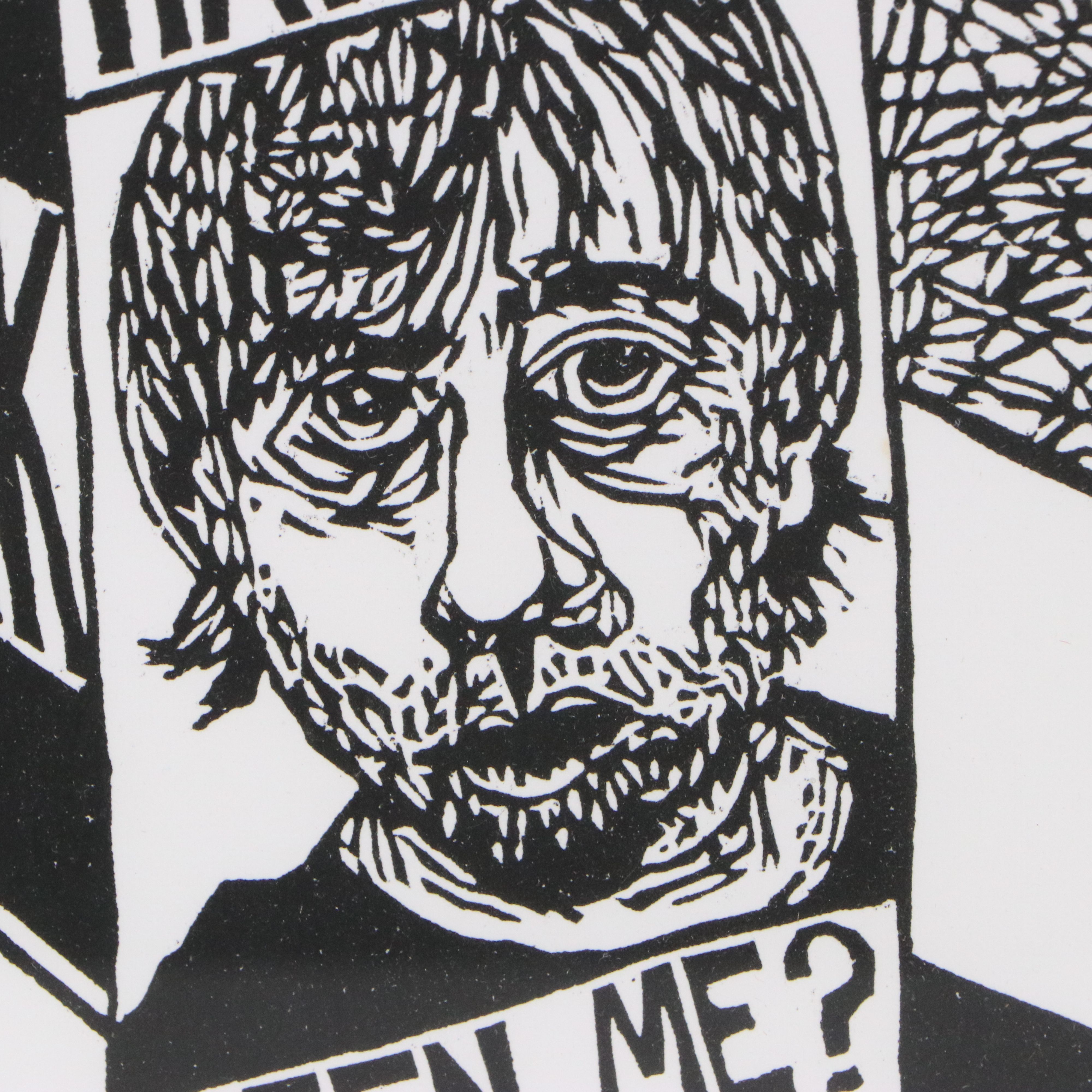 C. Plummer Woodcut "Lost Head," Late 20th Century