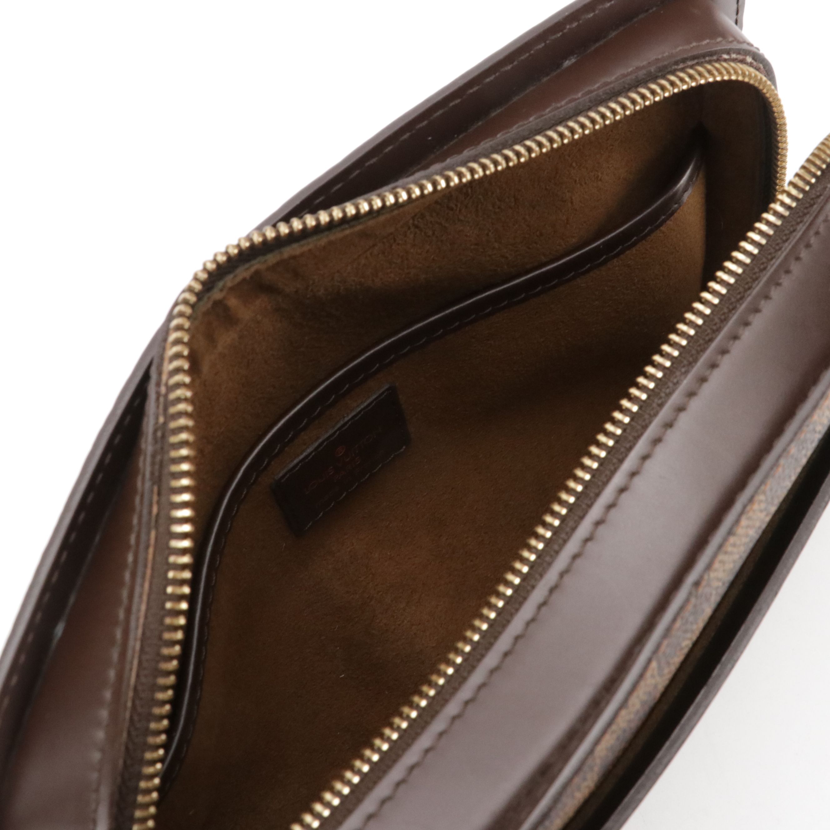 Louis Vuitton Pochette Saint Louis in Damier Ebene Canvas