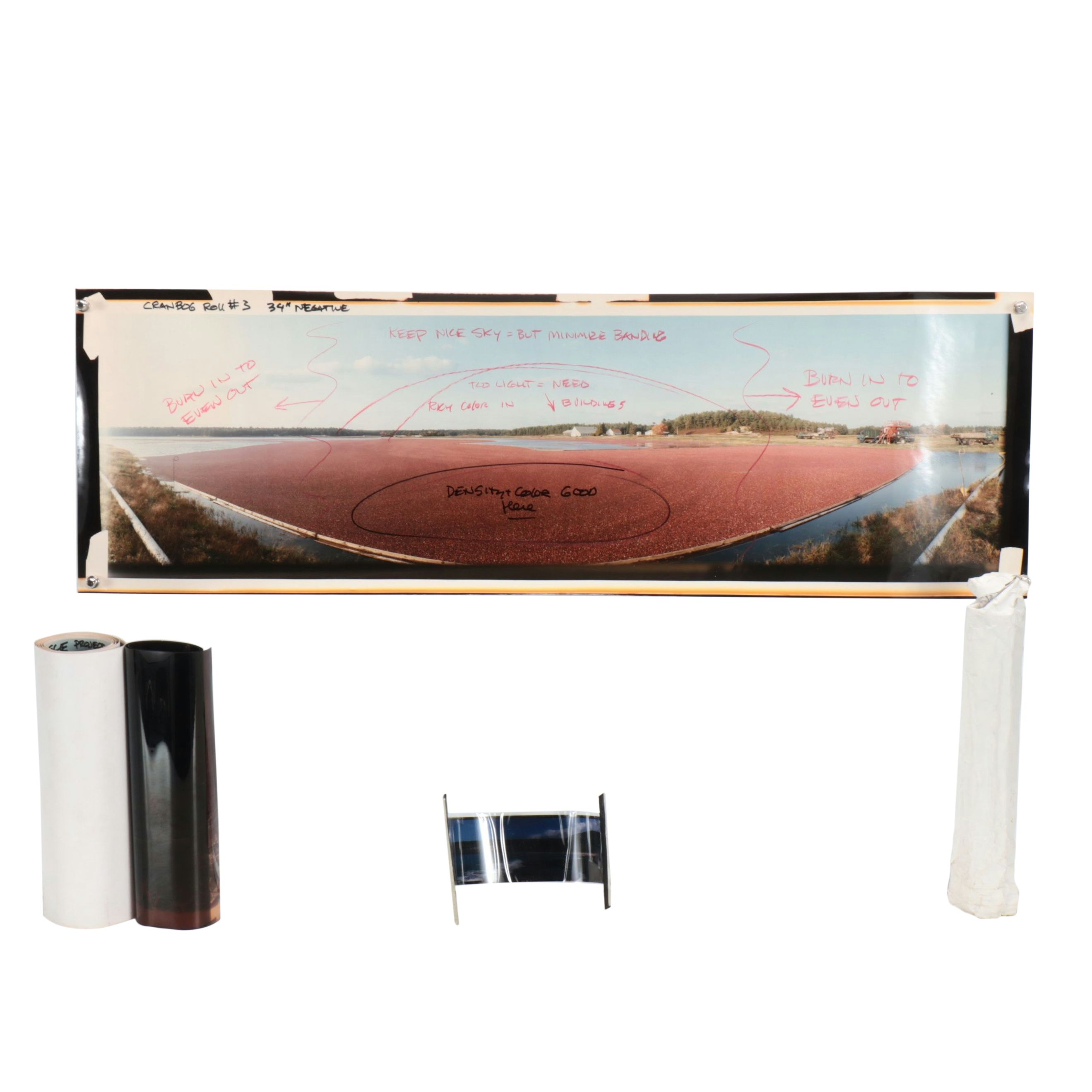 Panoramic Landscape Chromogenic Photographs and Negatives, 20th Century