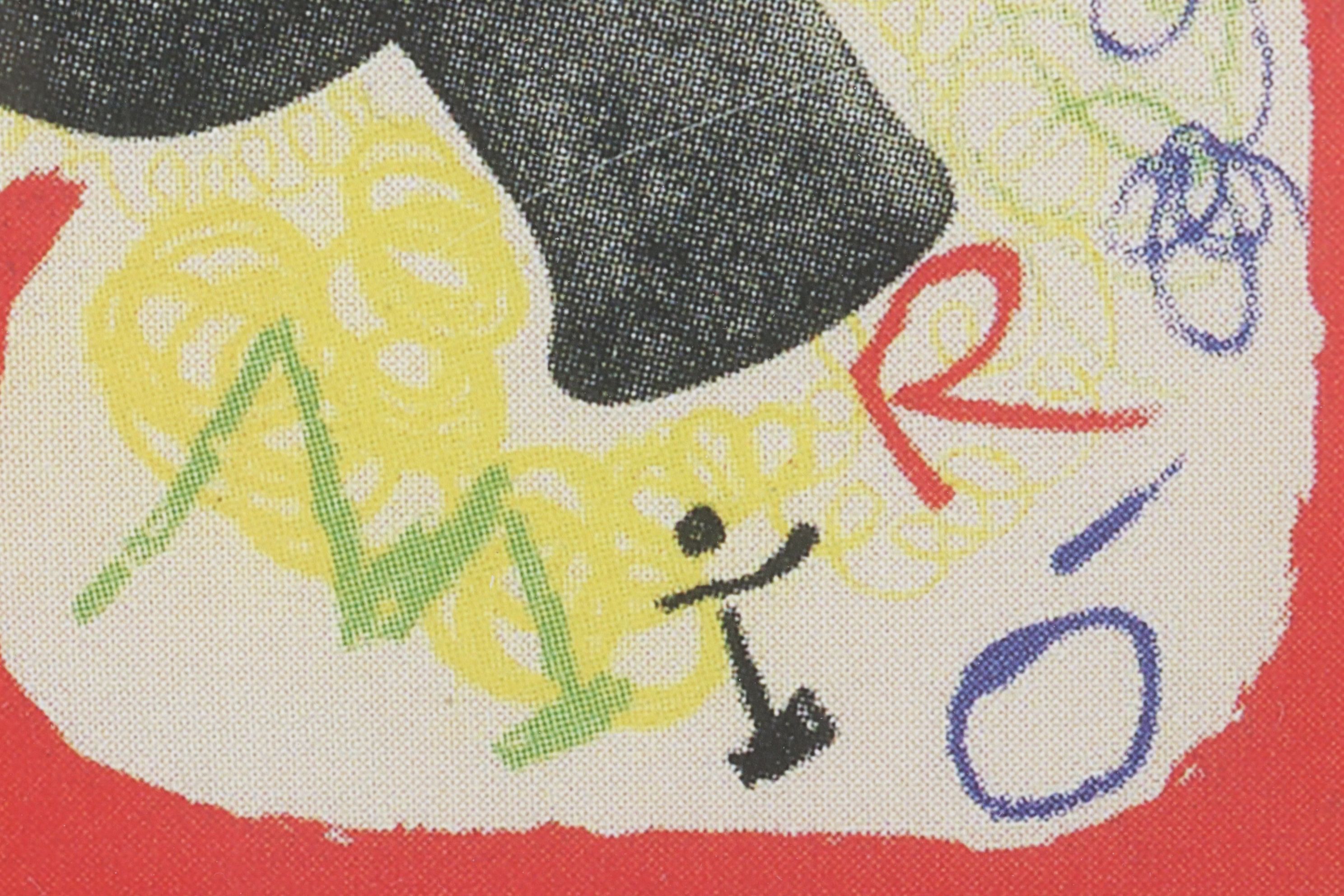 Giclée after Joan Miró Cover for "Derrière le Miroir" No. 29-30